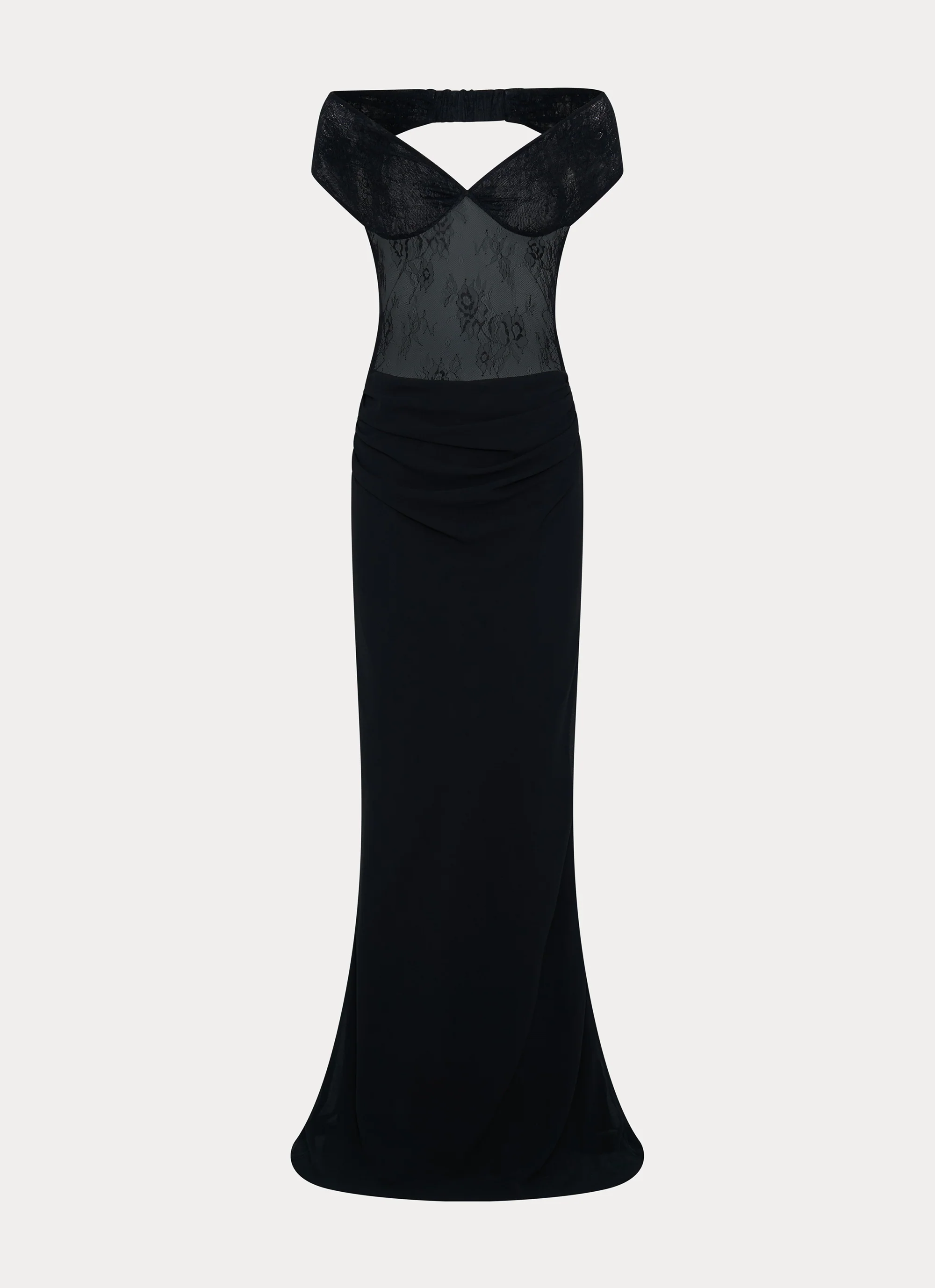 Elle Maxi Dress - Black - Image 3