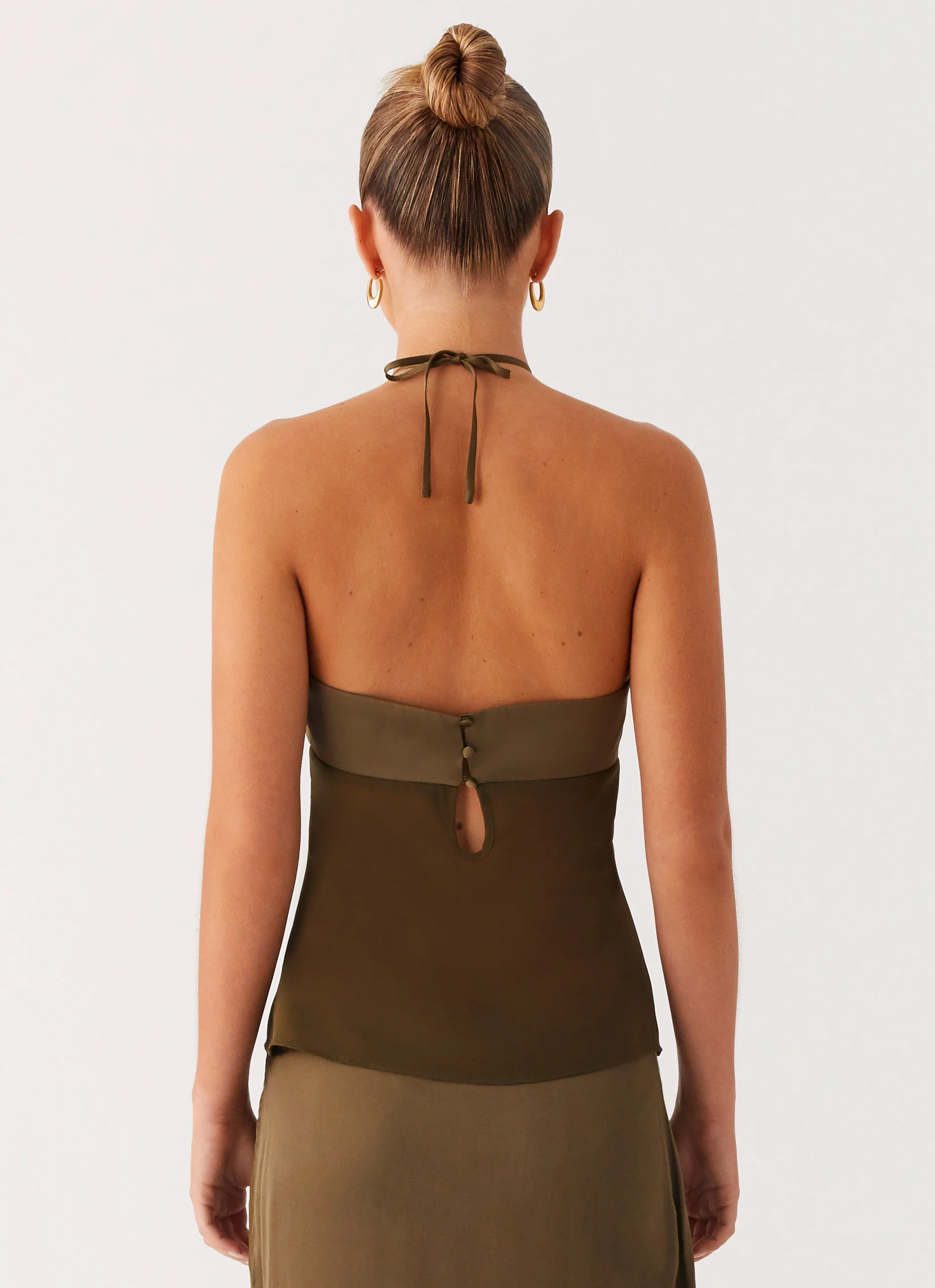 Ellyse Top - Khaki - Image 5