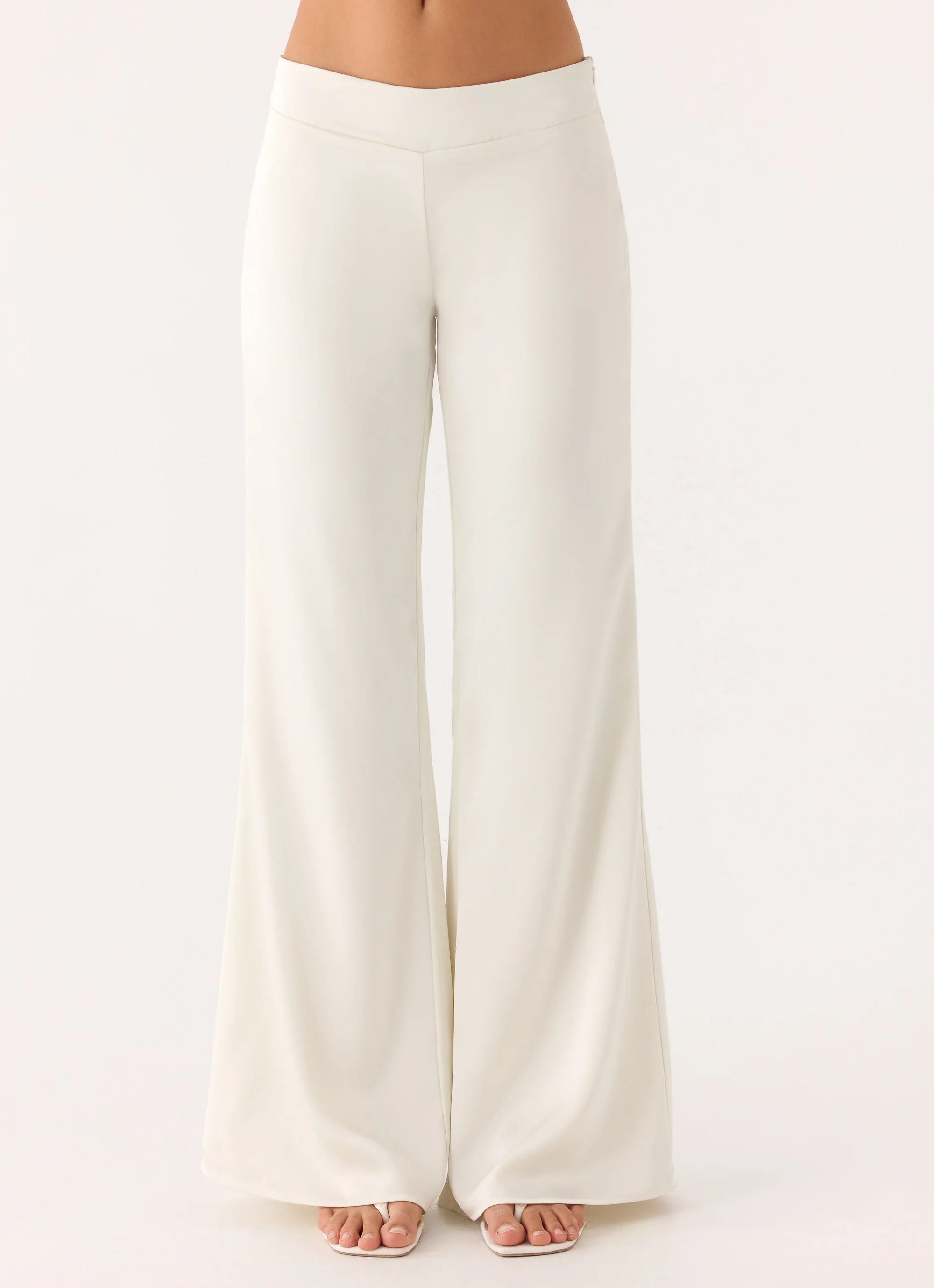 Elmah Low Rise Pants - White - Image 5