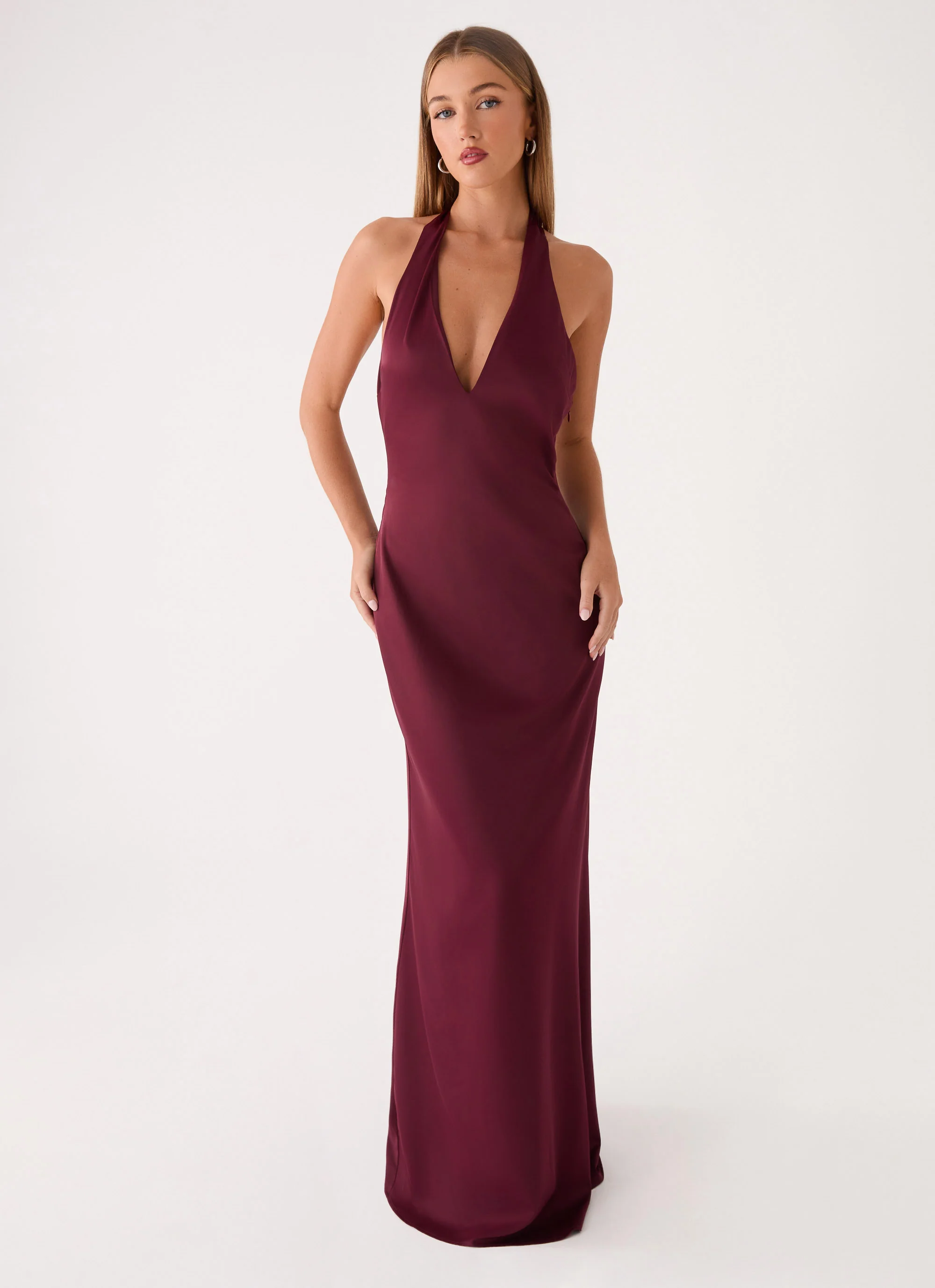 Eloise Maxi Dress - Plum - Image 4