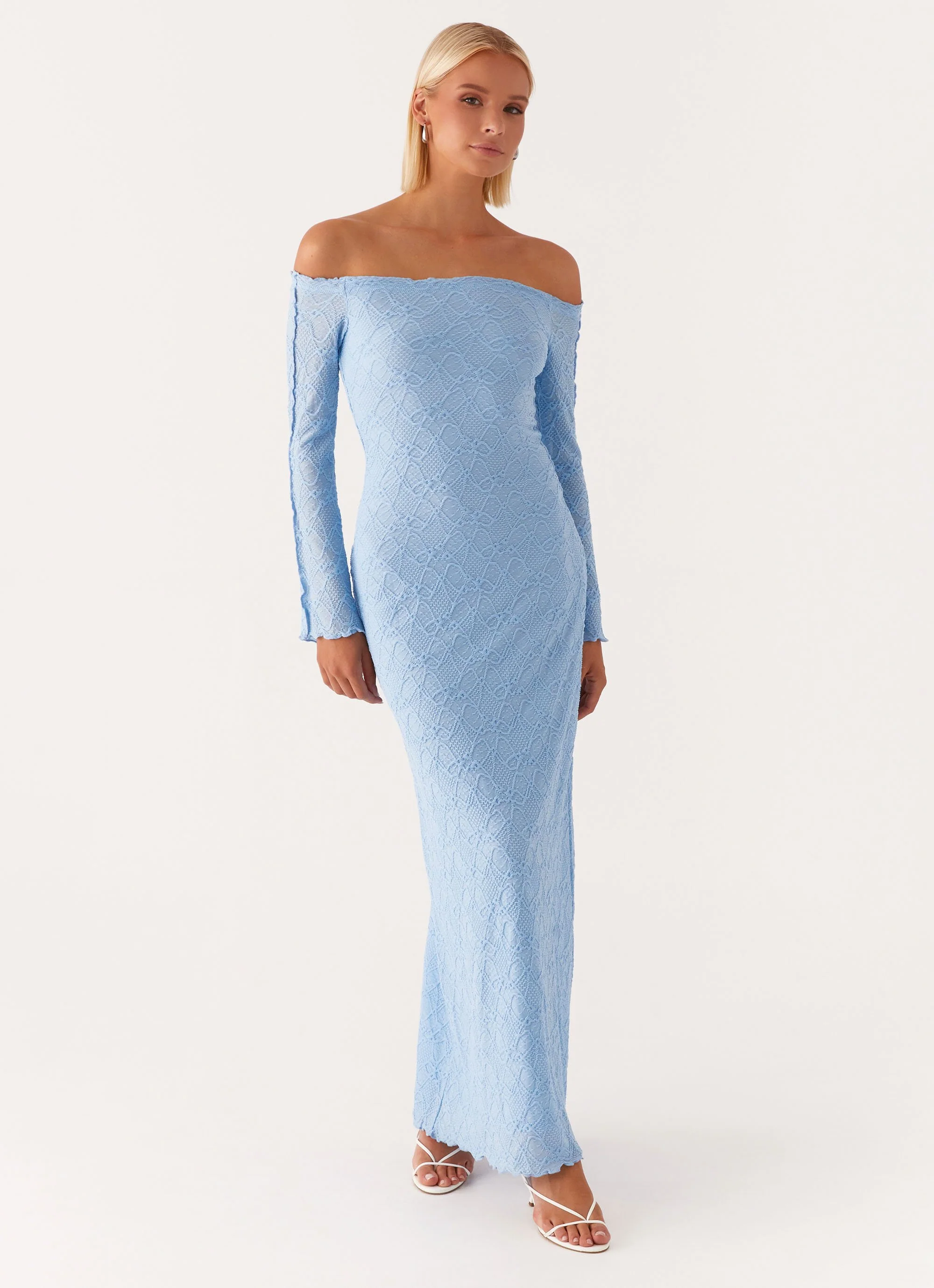 Elouera Maxi Dress - Baby Blue - Image 6