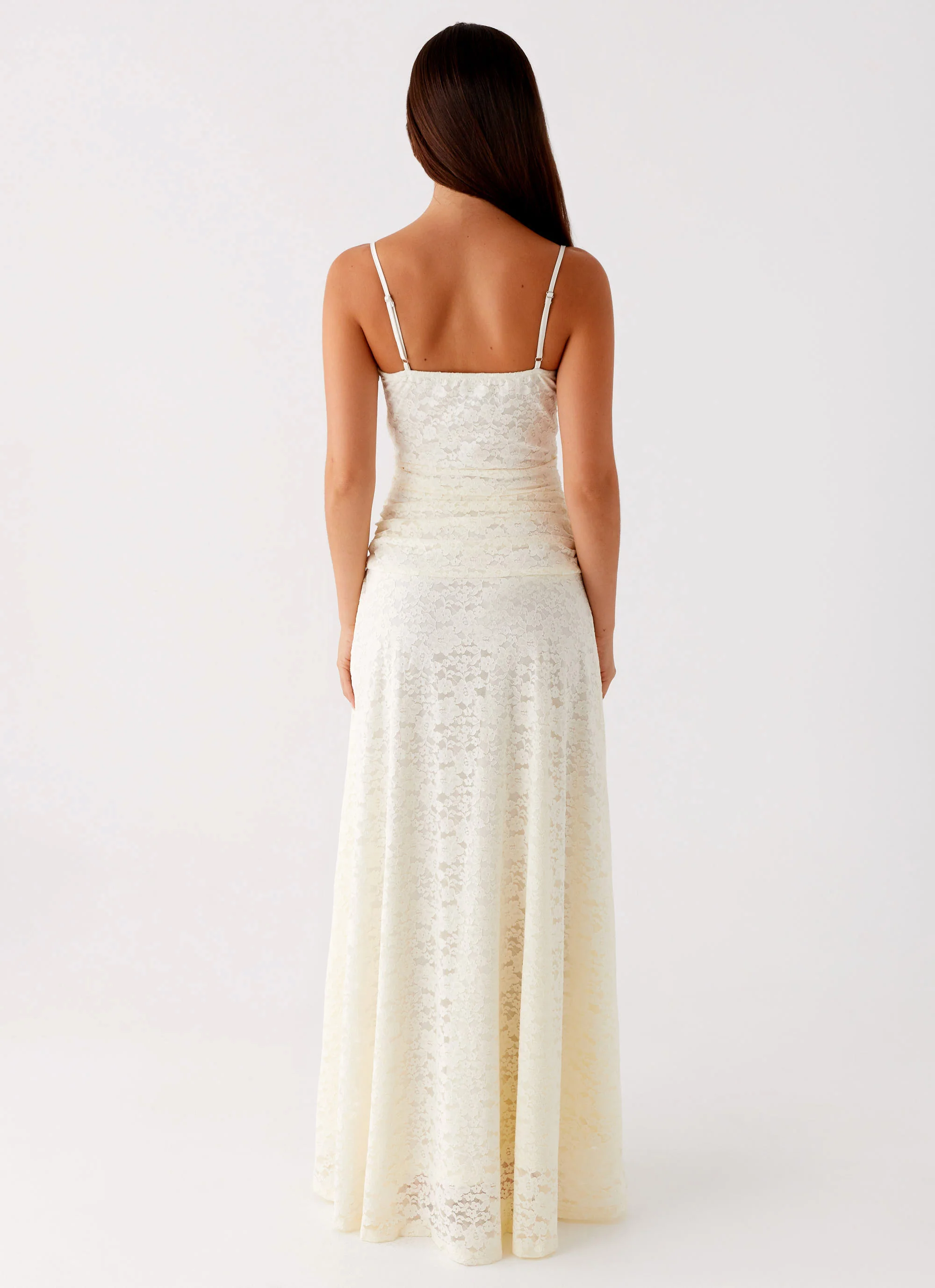 Elsa Maxi Dress - Ivory - Image 5