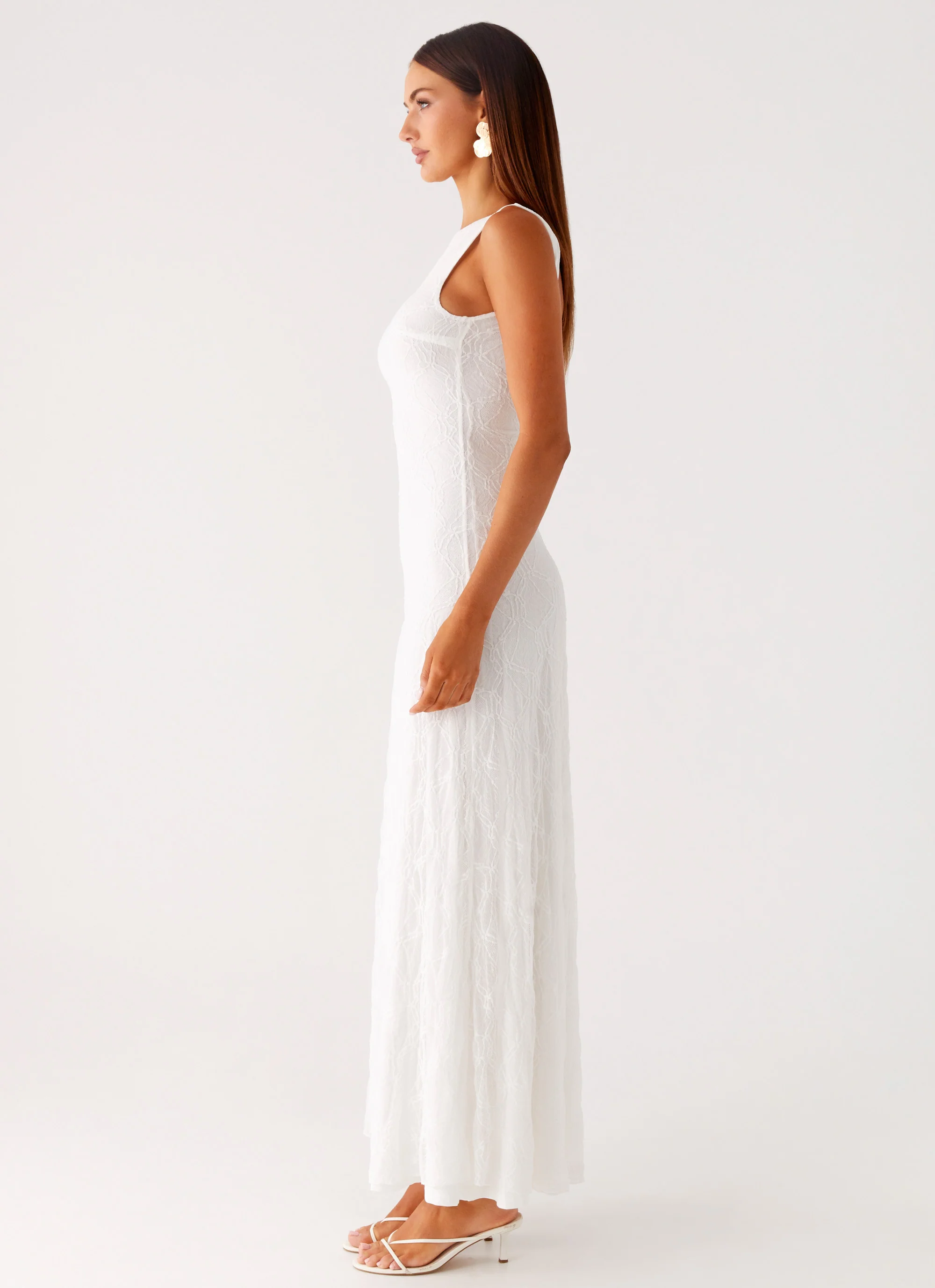 Embrace The Sun Maxi Dress - White - Image 2
