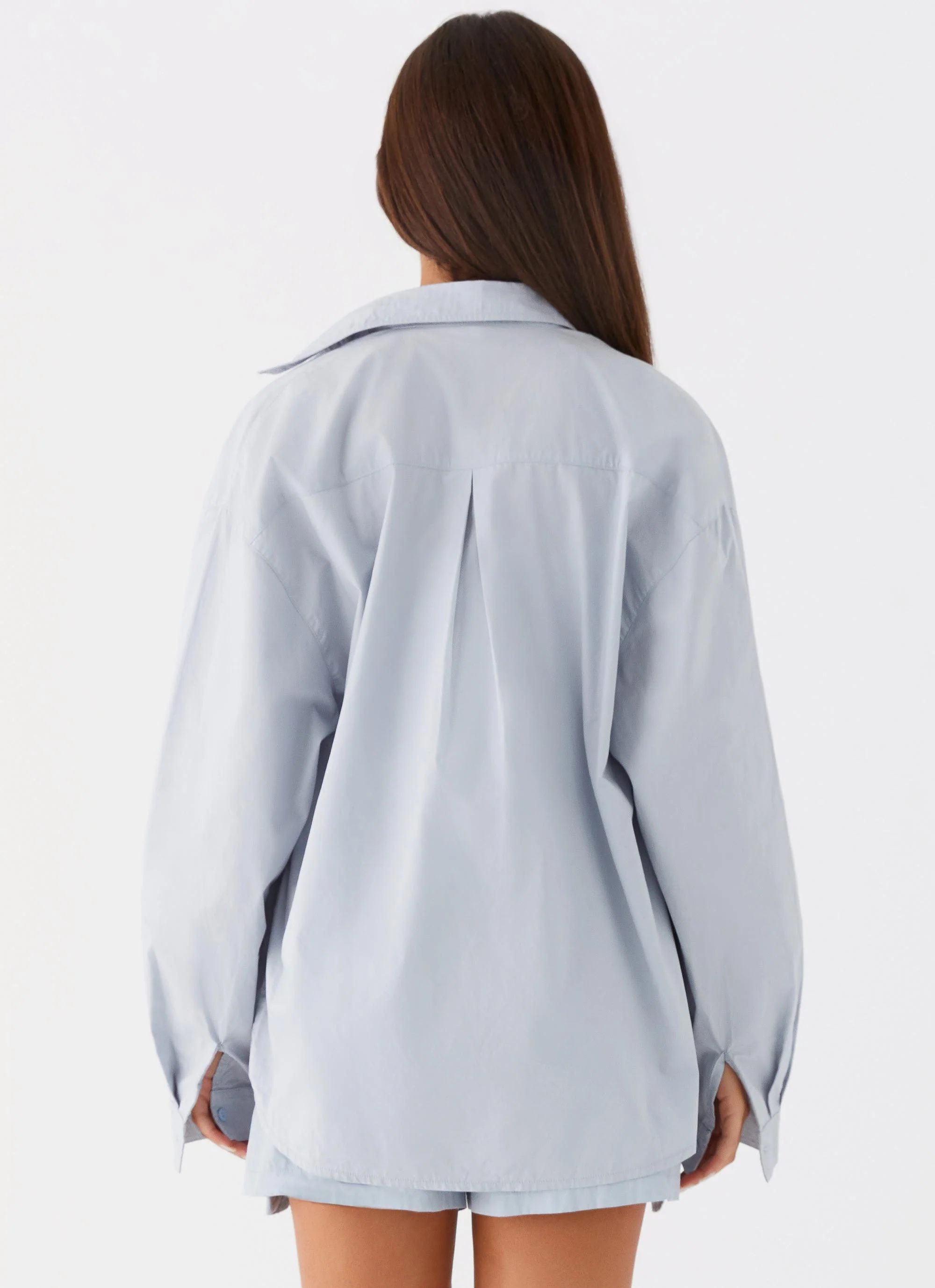 Emelda Long Sleeve Shirt - Blue - Image 4