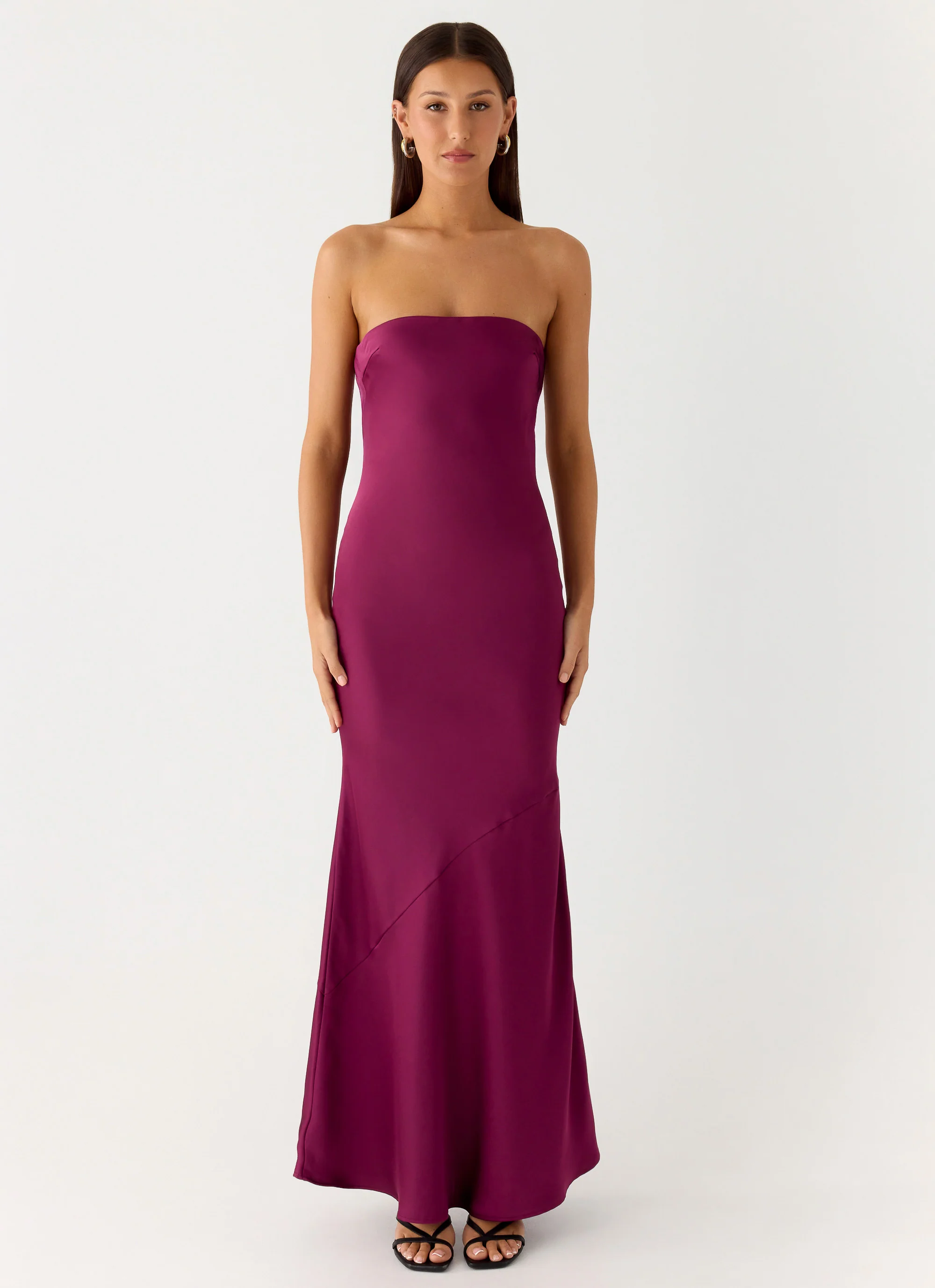 Endless Nights Maxi Dress - Plum - Image 2