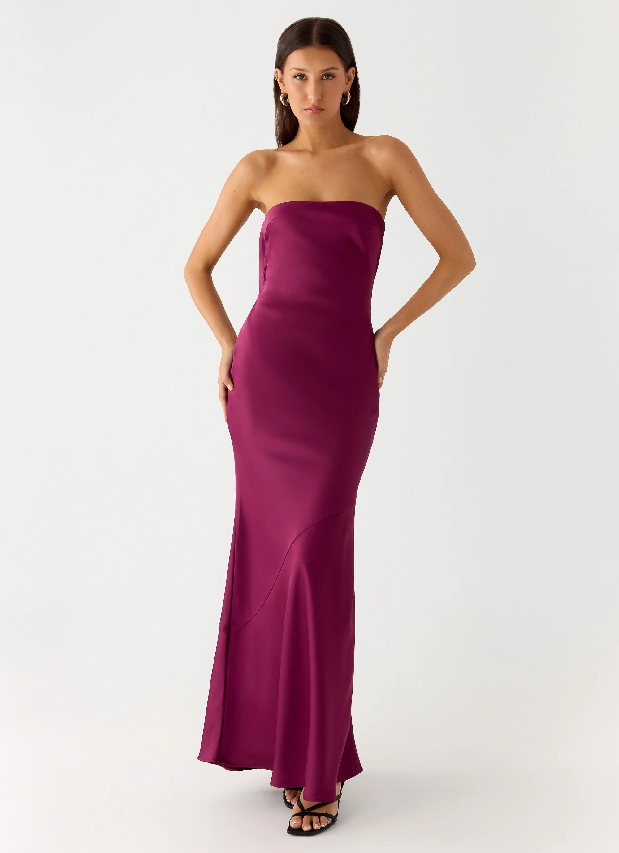 Endless Nights Maxi Dress - Plum - Image 6