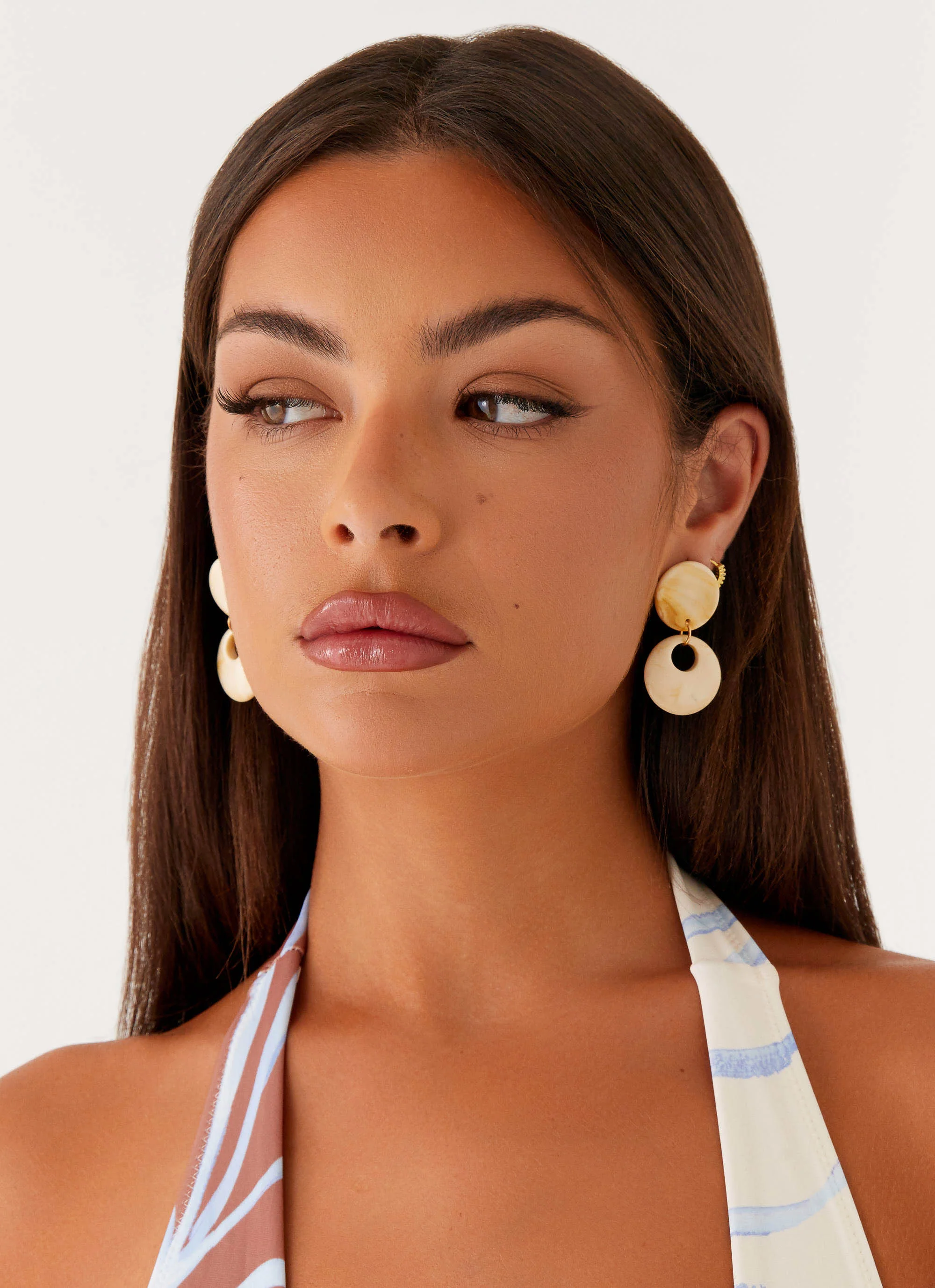 Eraz Earrings - Ivory - Image 2