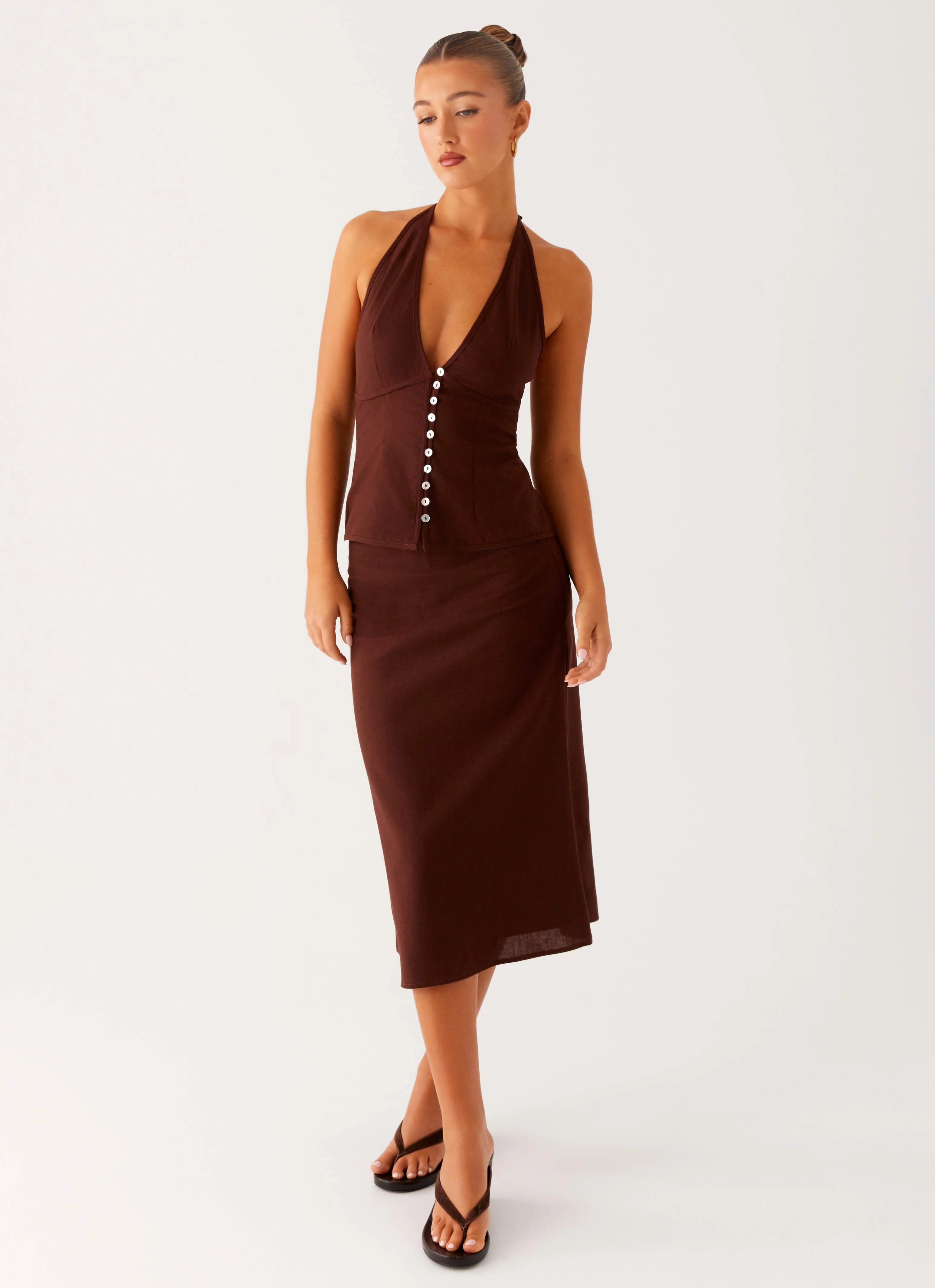 Esther Top - Chocolate - Image 6