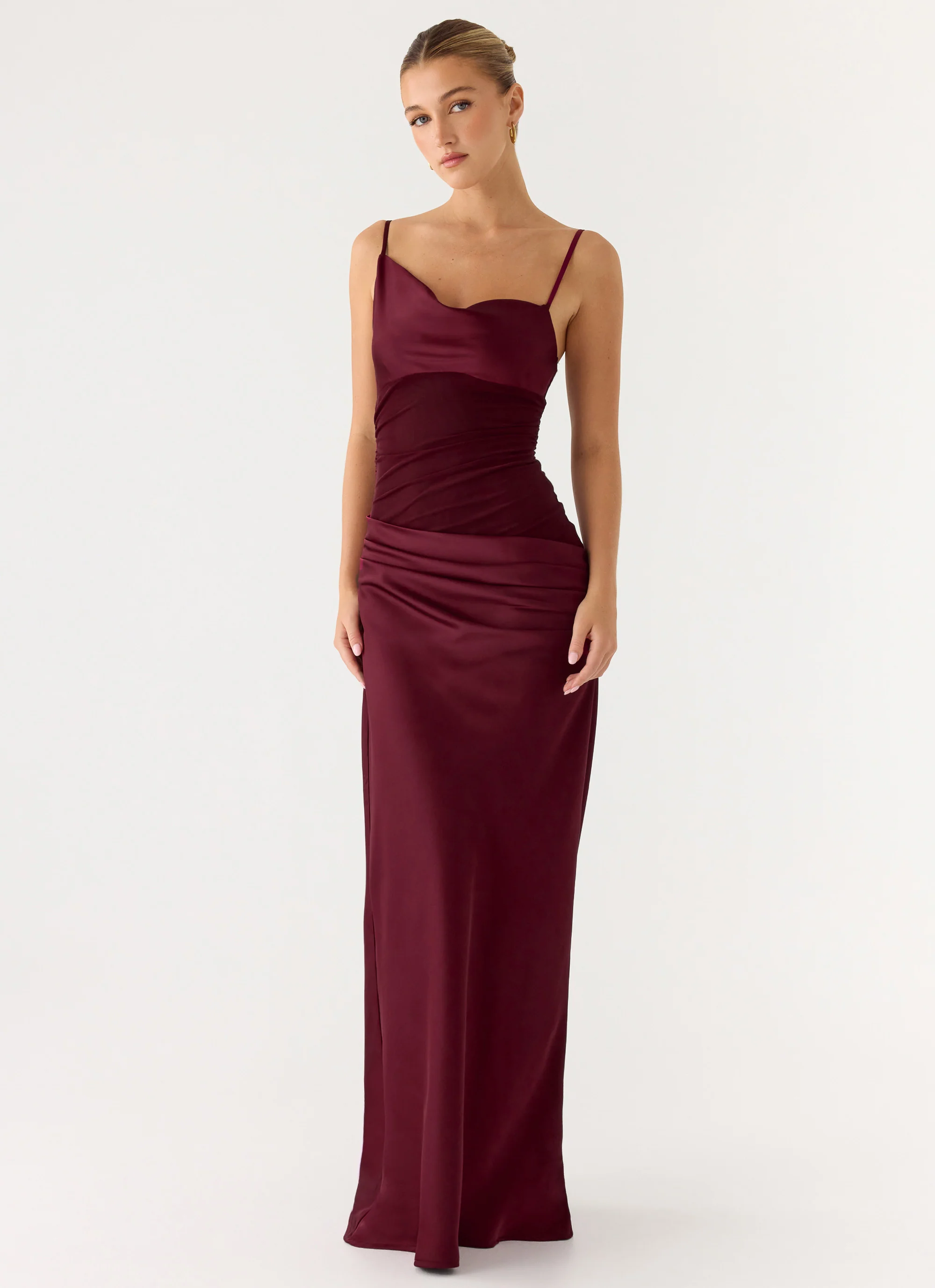 Eternal Energy Maxi Dress - Merlot - Image 8