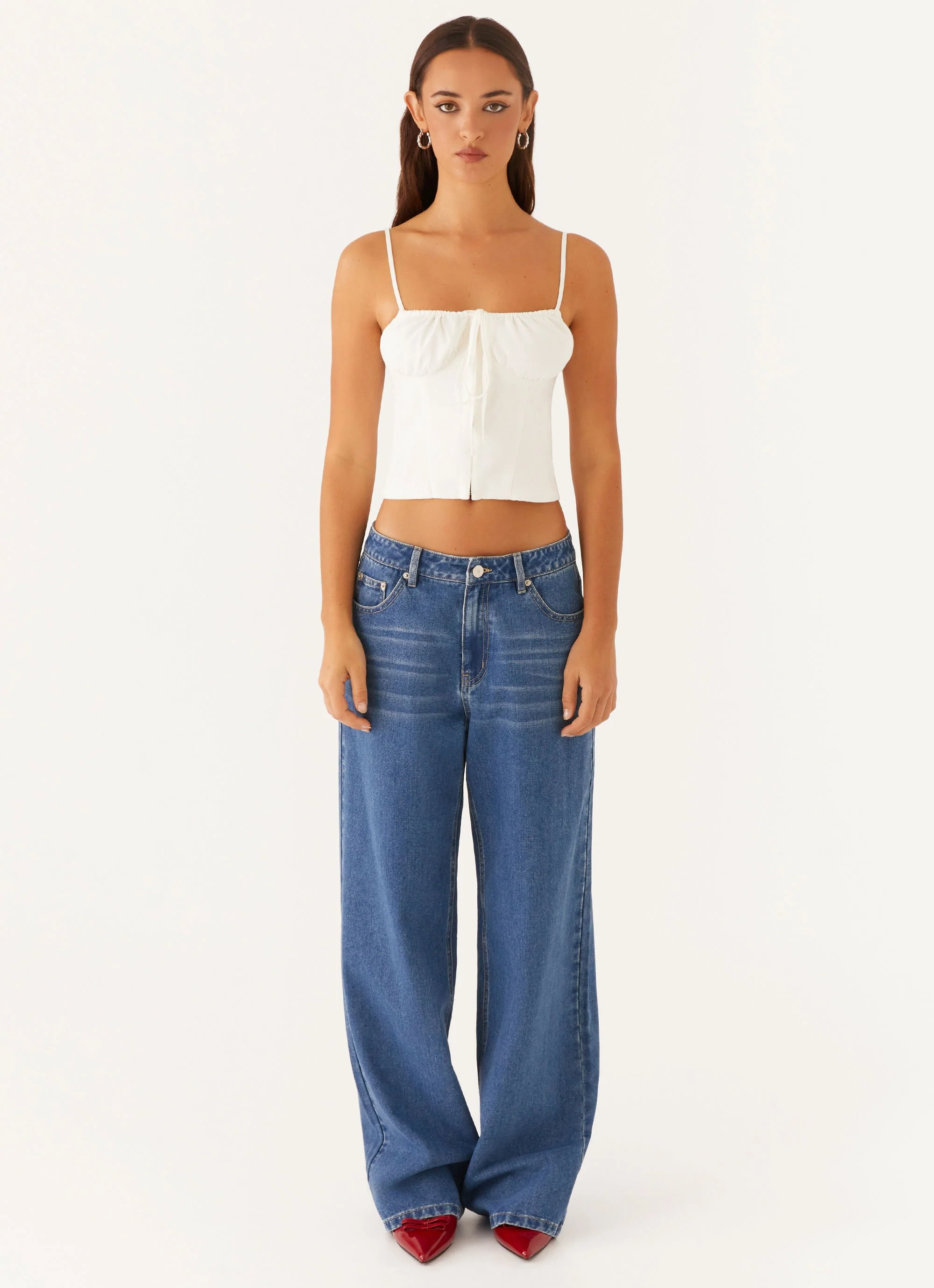 Everly Top - White - Image 3
