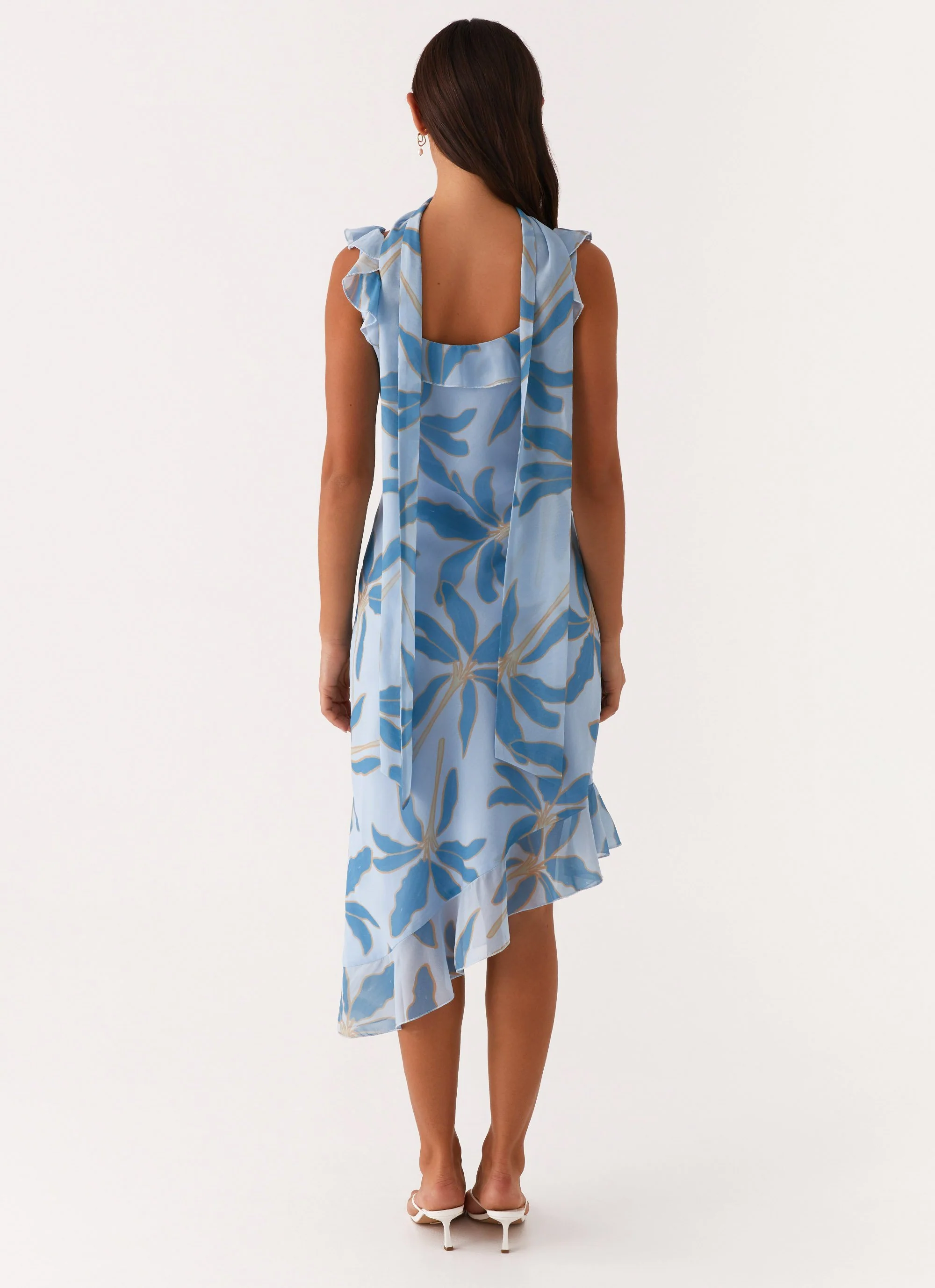 Fariday Midi Dress - Opulent Blue - Image 4