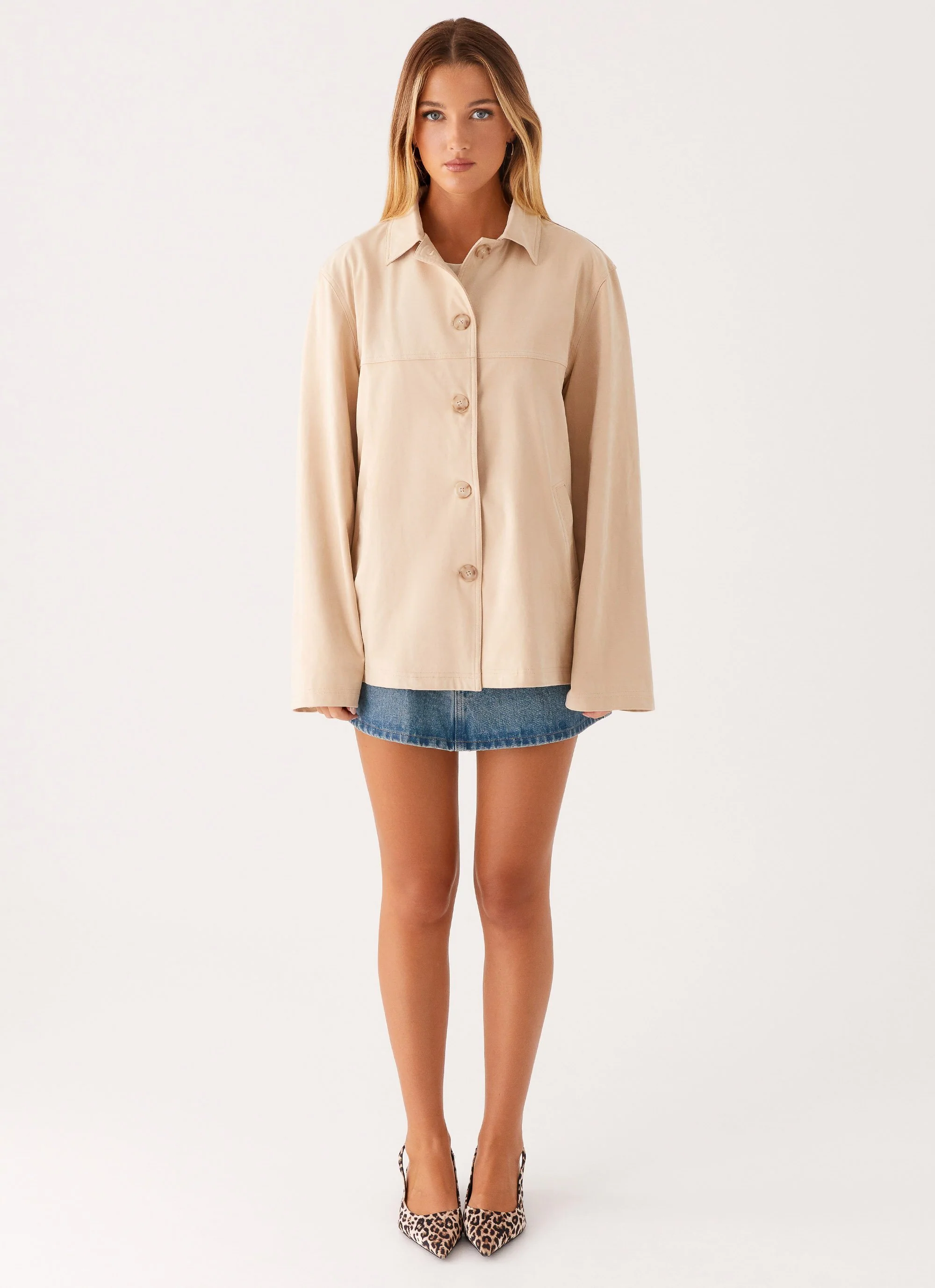 Farley Jacket - Tan - Image 2