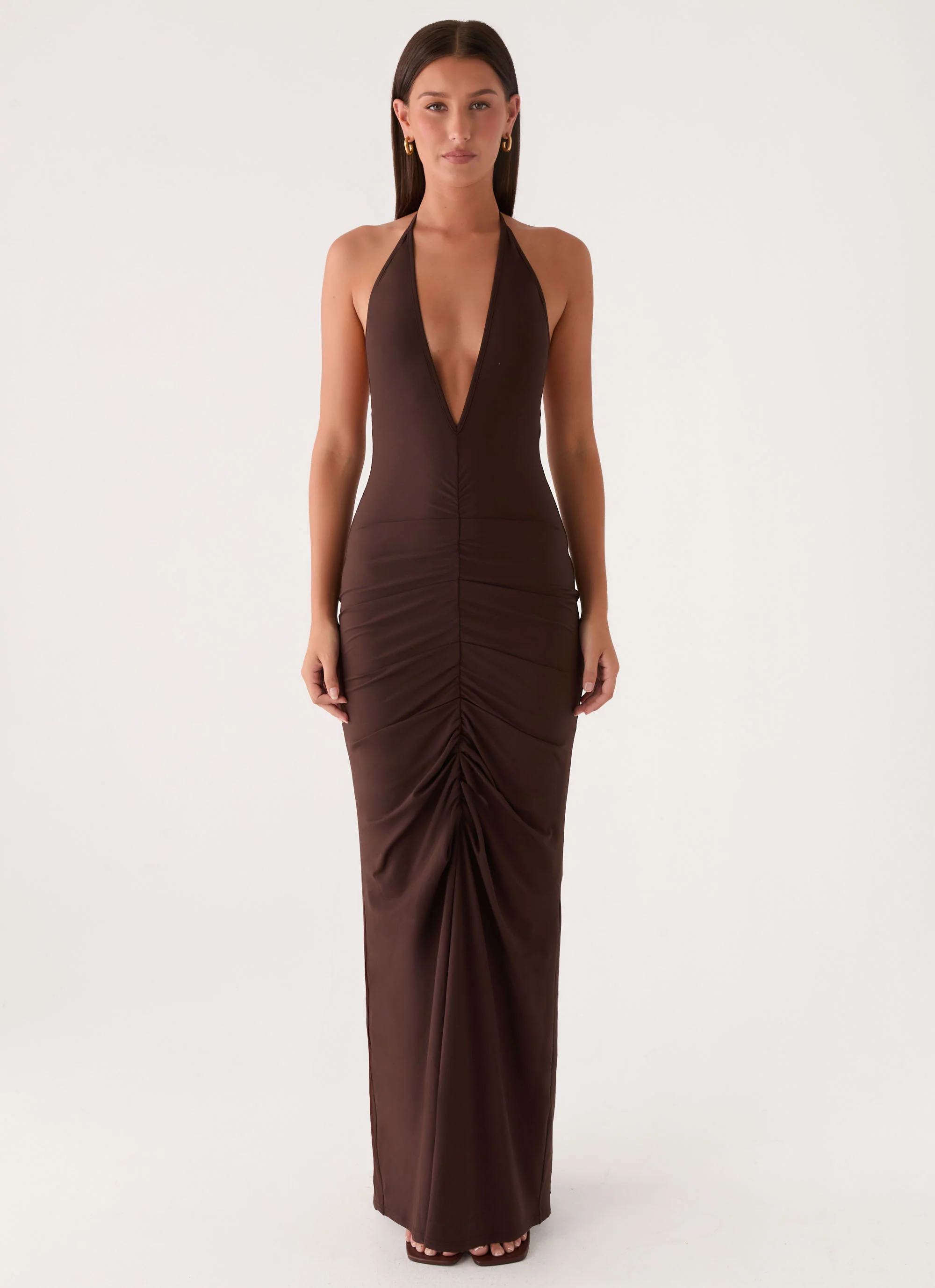 Feel My Rhythm Maxi Dress - Rose Taupe - Image 6