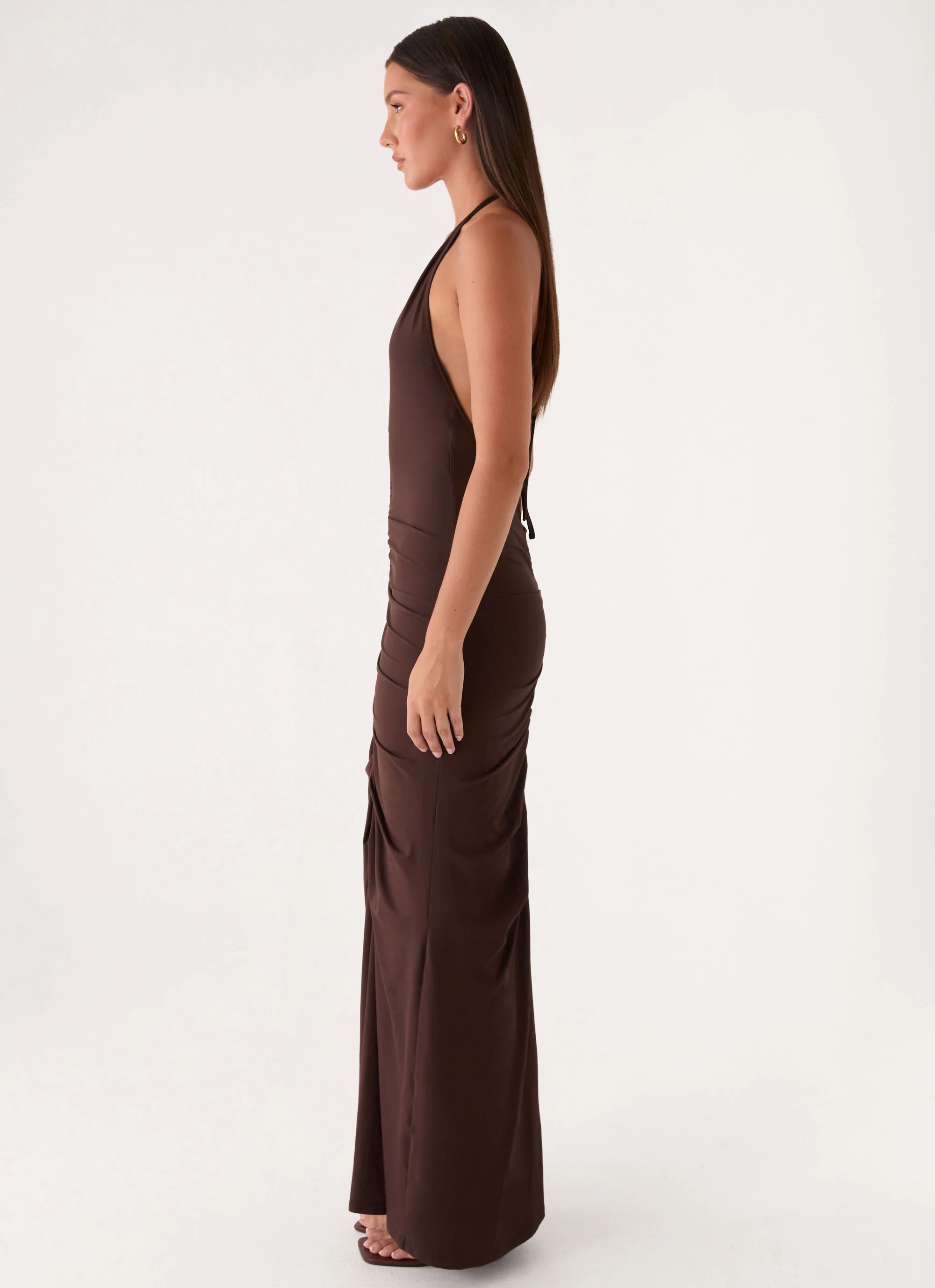 Feel My Rhythm Maxi Dress - Rose Taupe - Image 8