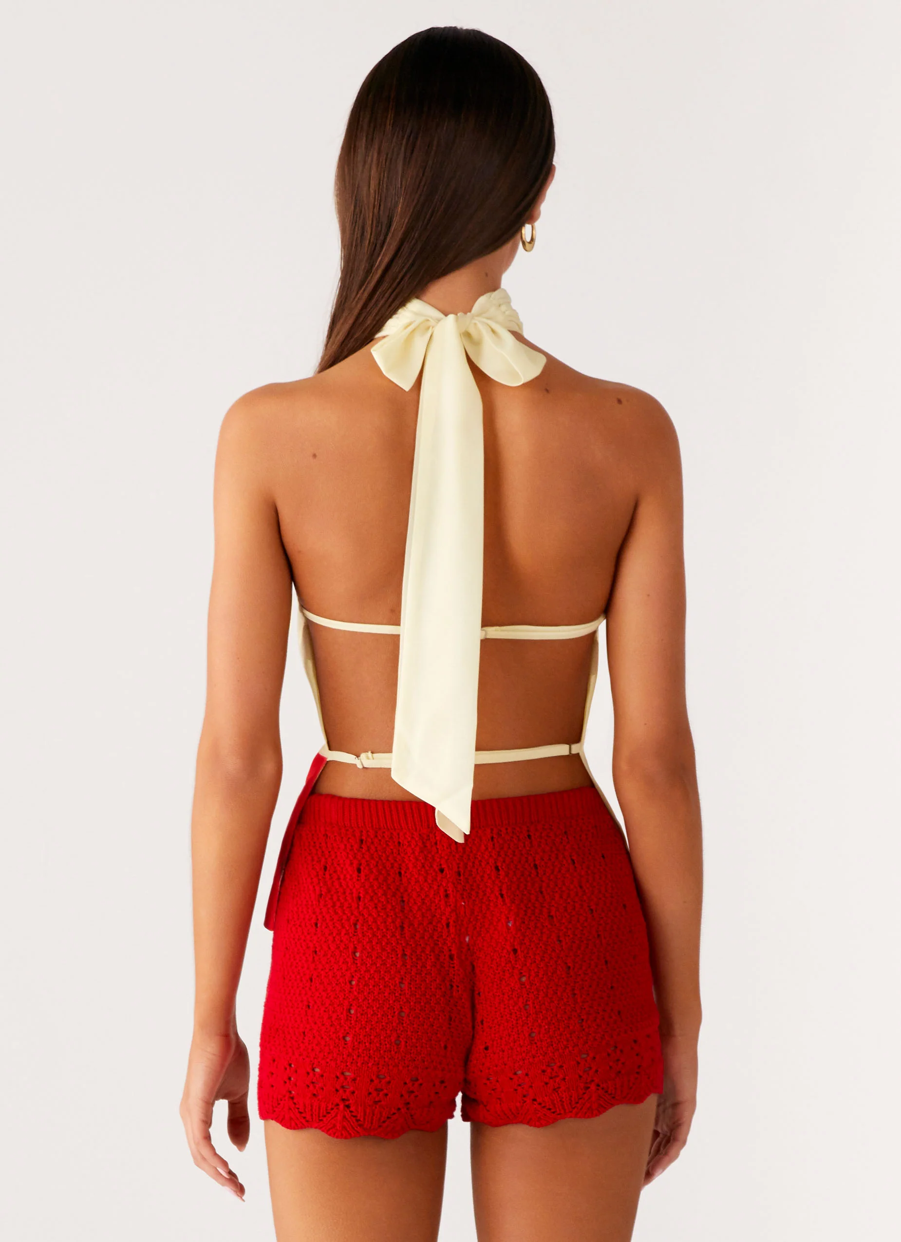 Felicity Halter Top - Scarlet Floral - Image 2