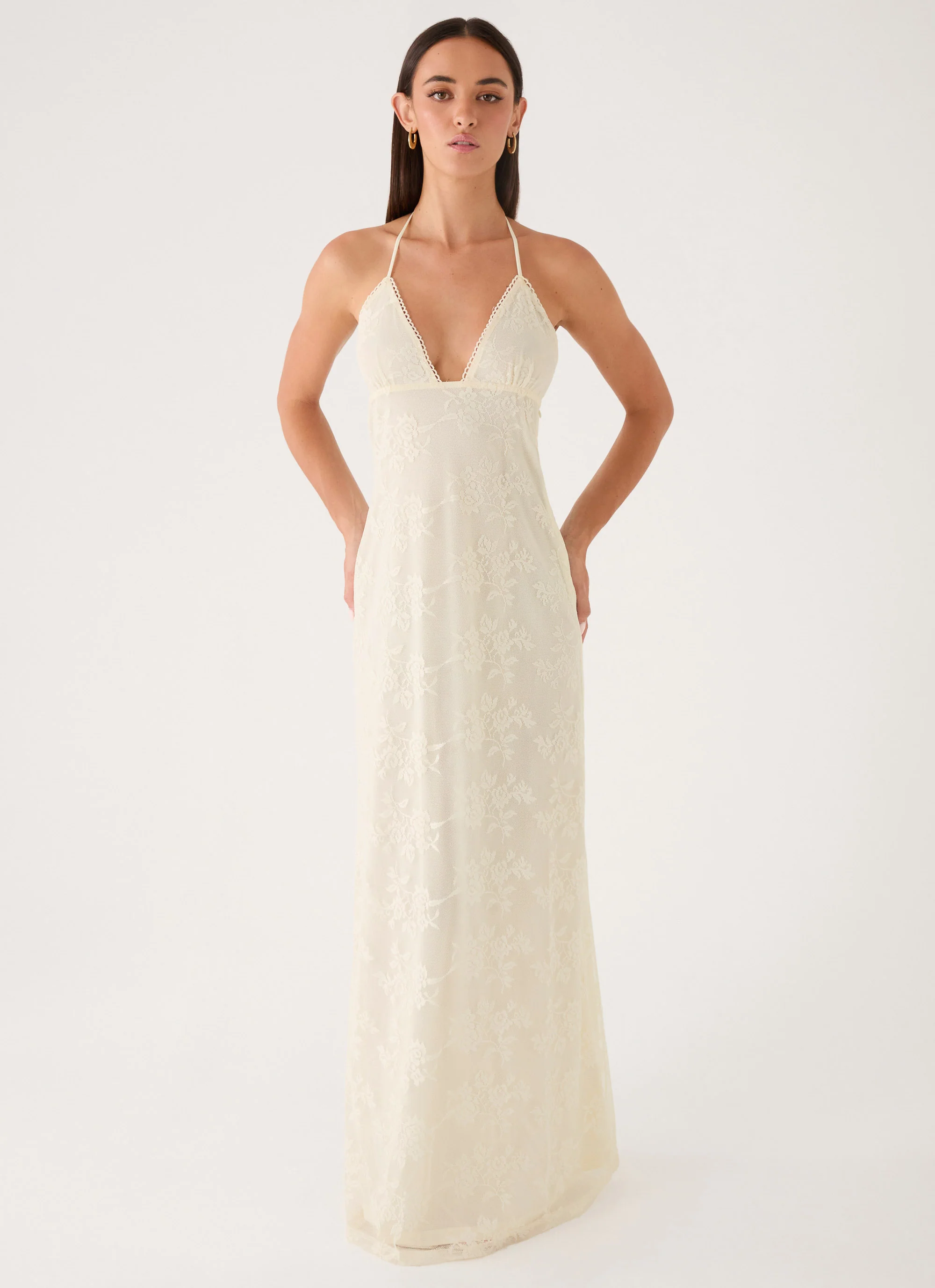 Fenric Maxi Dress - Ivory - Image 6