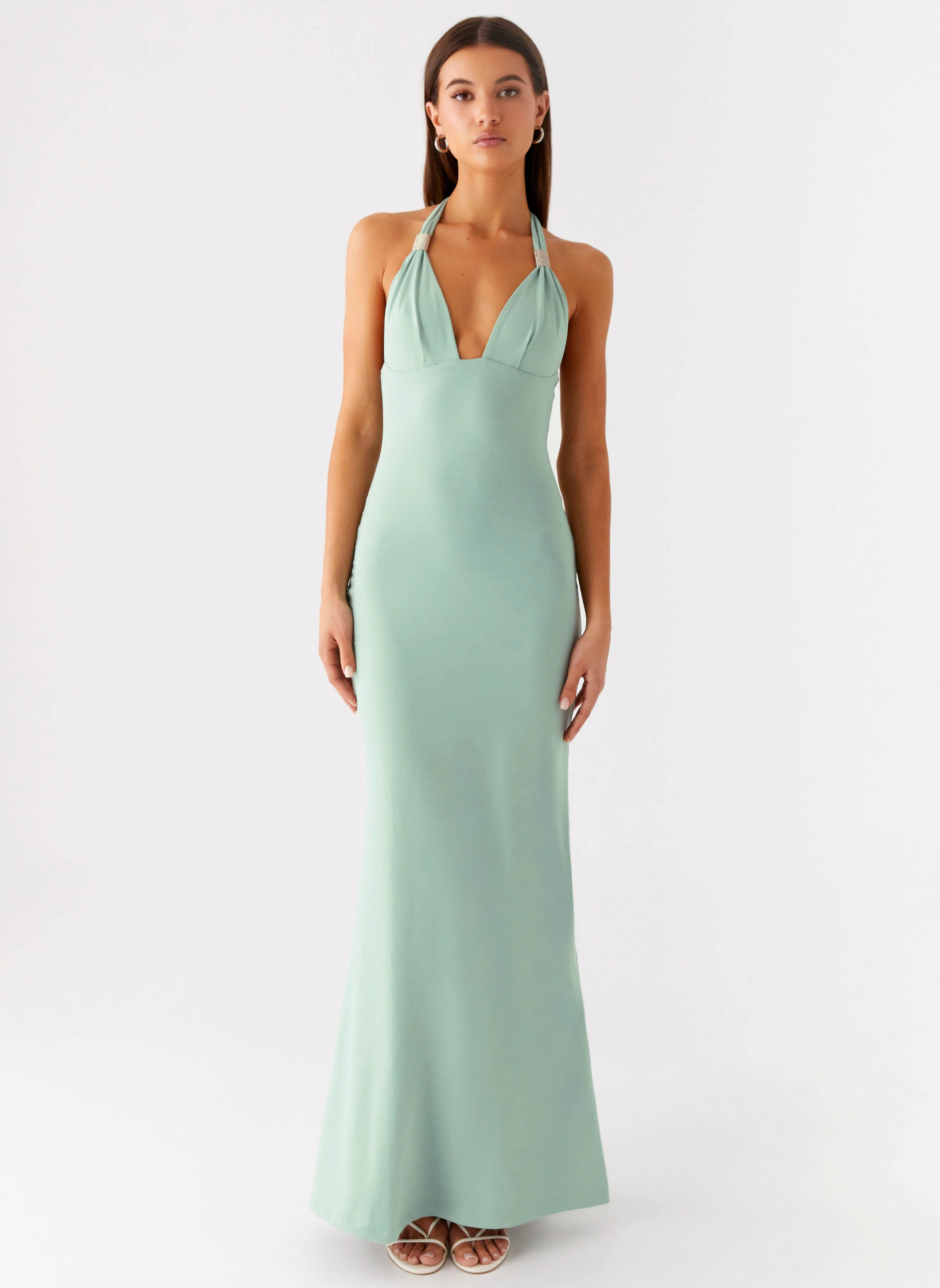 Fern Valley Maxi Dress - Sage - Image 2
