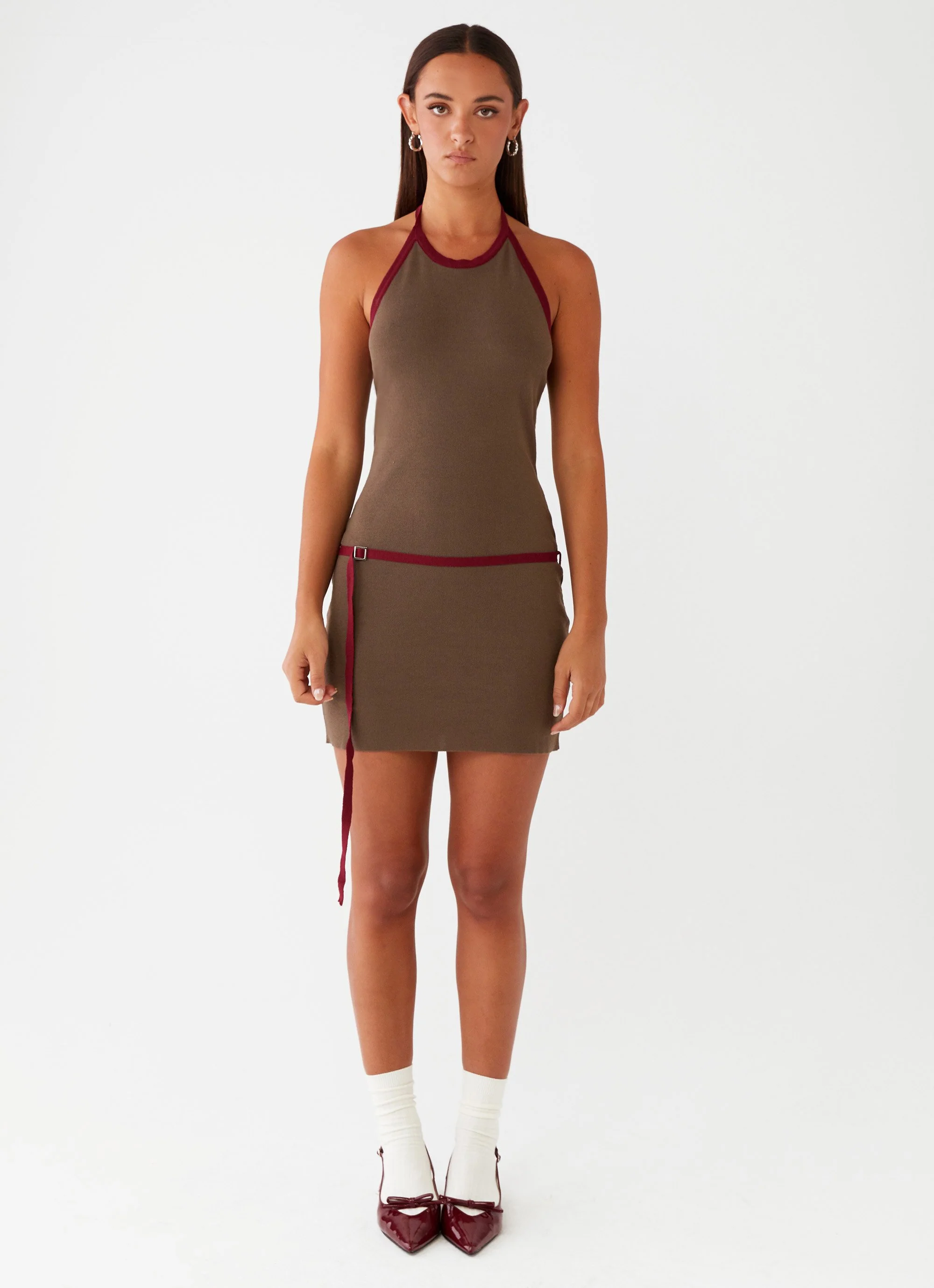 Ferne Mini Dress - Iron Grey - Image 2