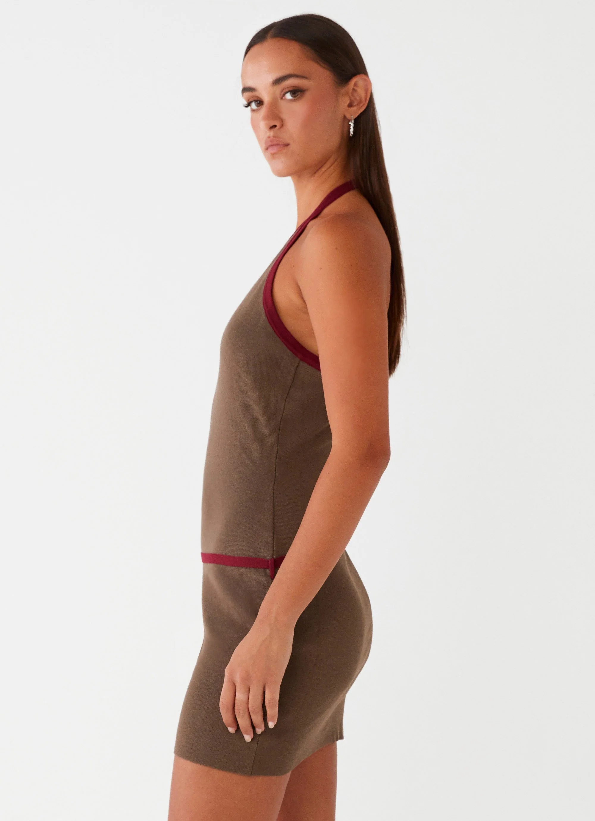 Ferne Mini Dress - Iron Grey - Image 3