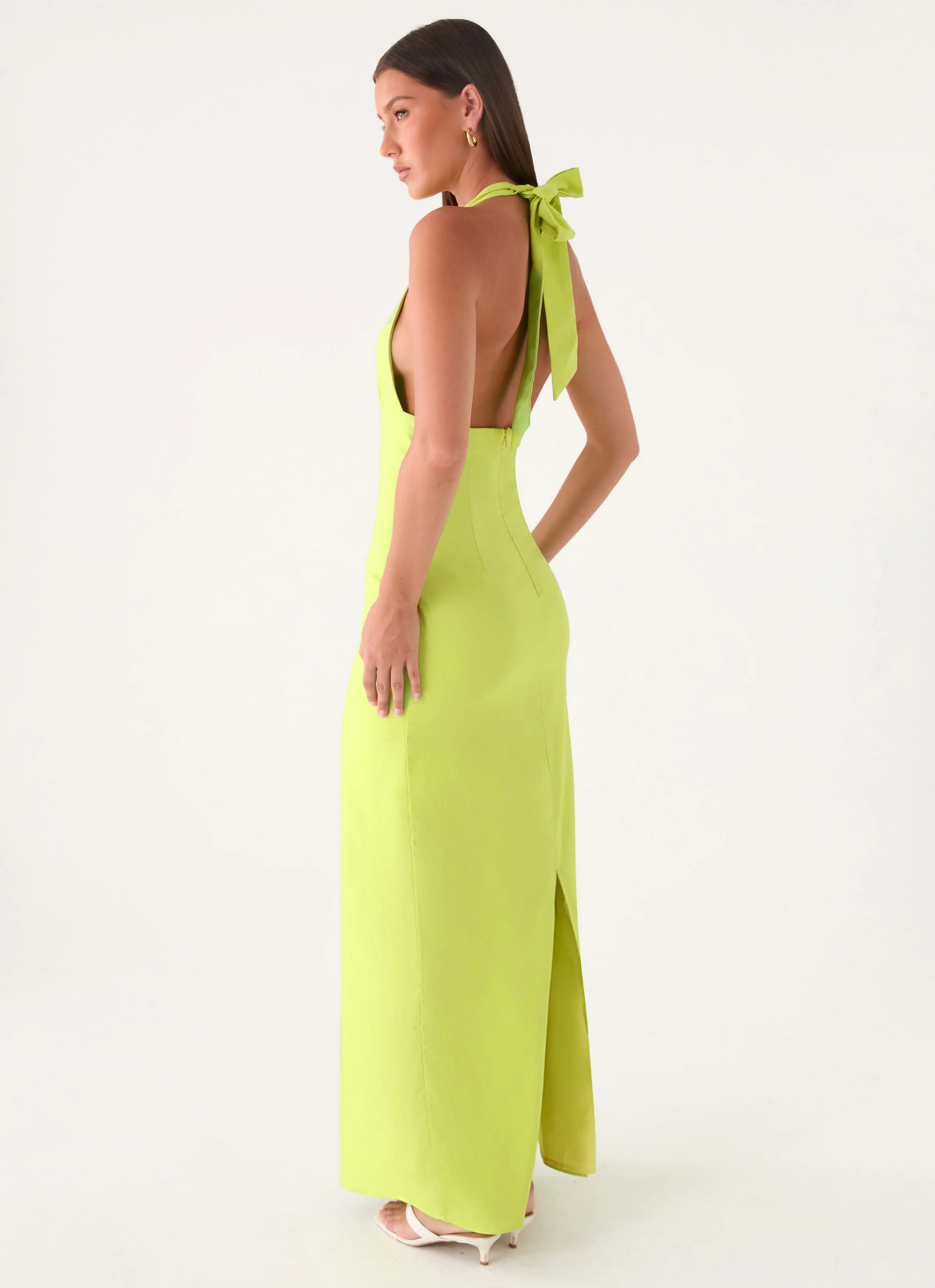 Feyric Maxi Dress - Apple Green - Image 7