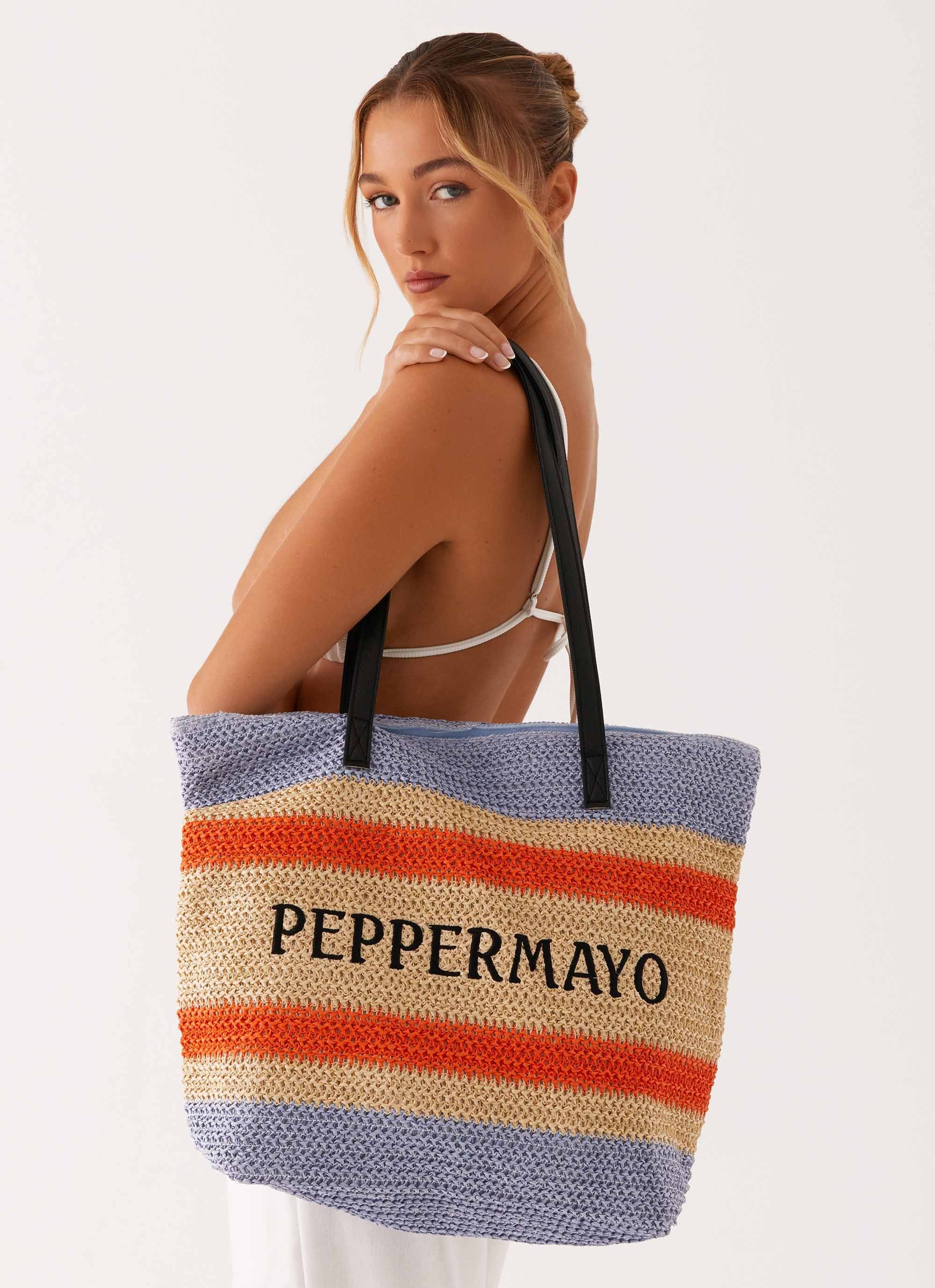 Fiji Woven Beach Bag - Multi - Image 2