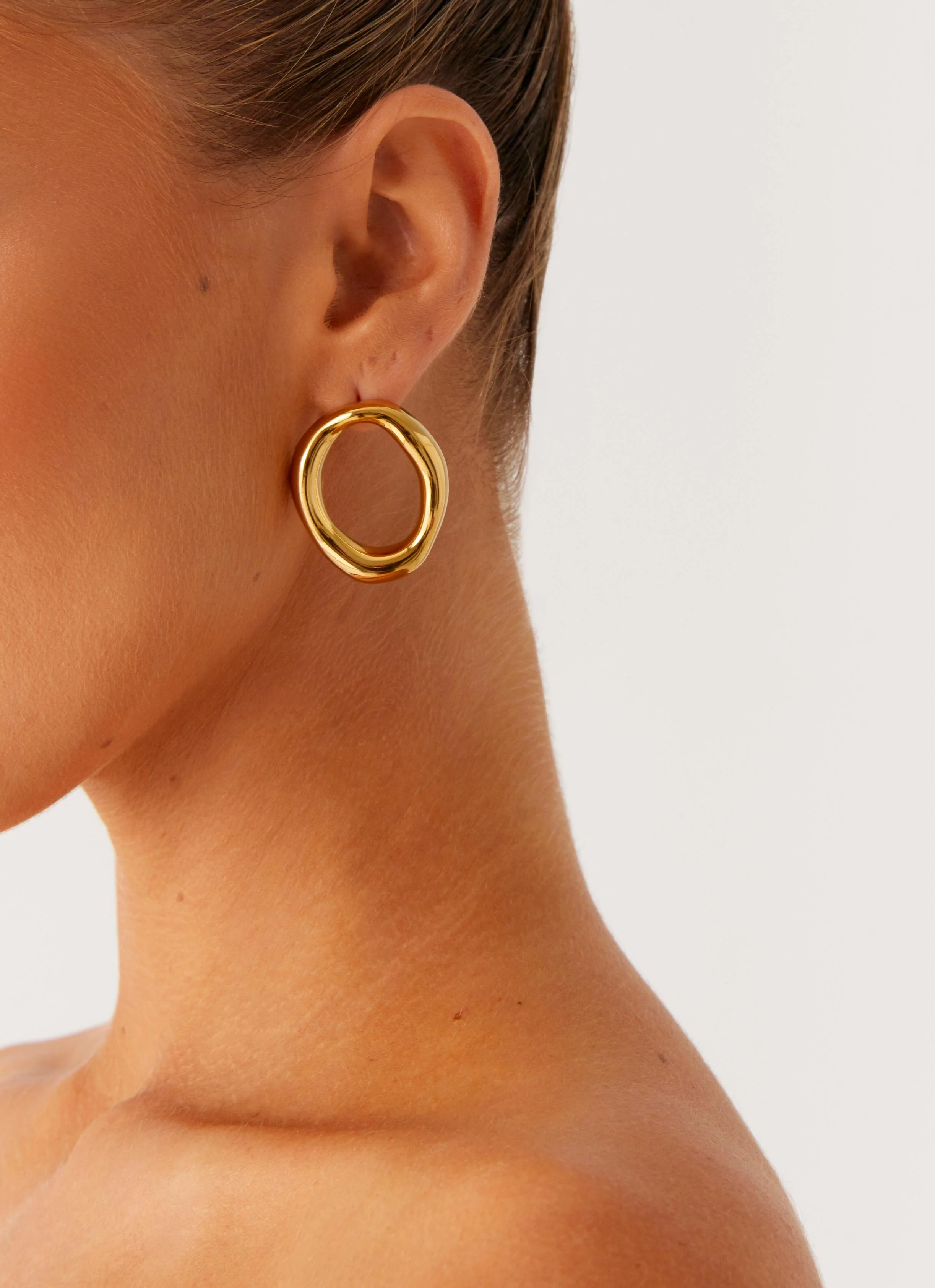 Filis Earrings - Gold - Image 4
