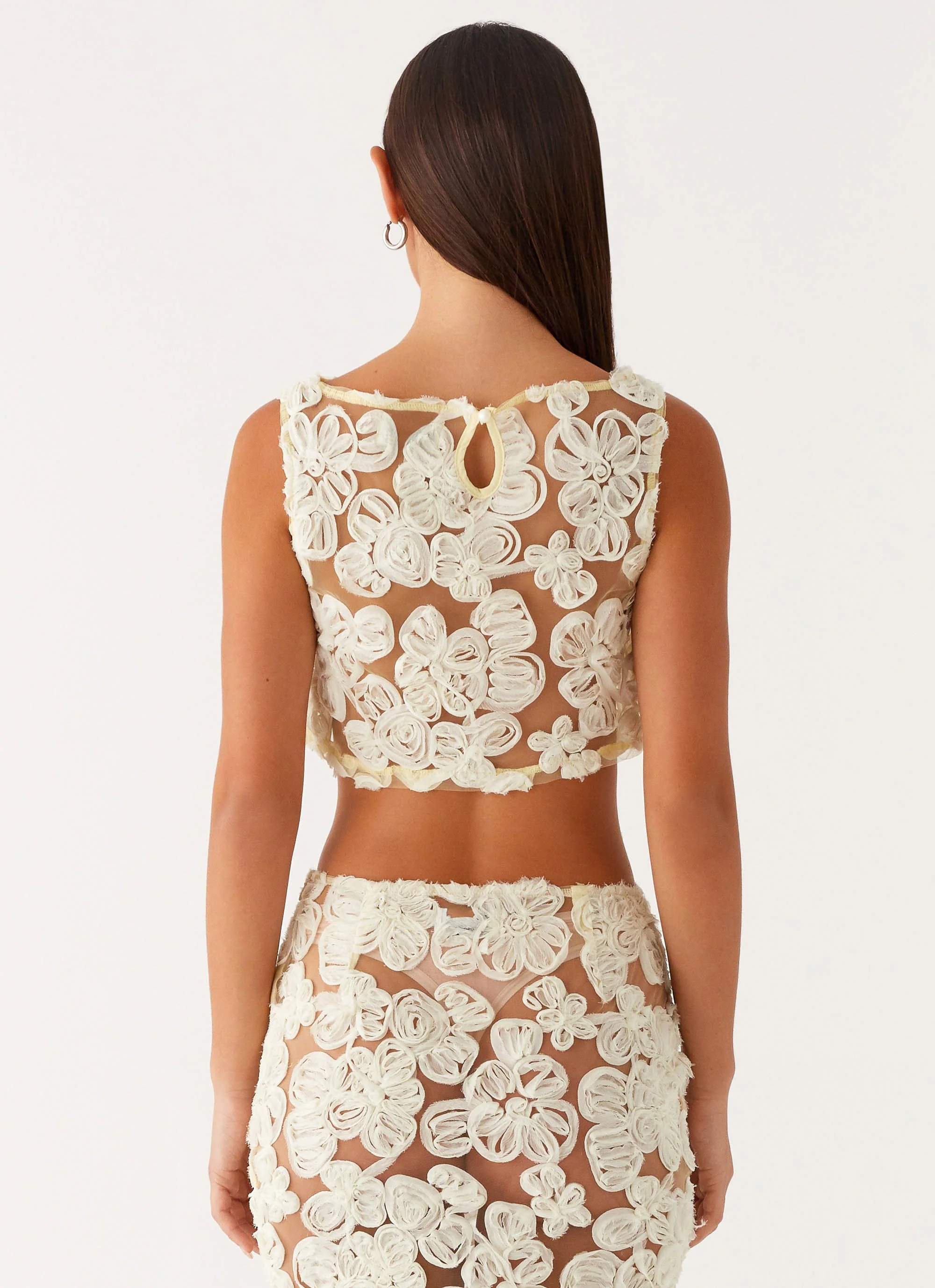 Fiorella Floret Top - Yellow - Image 6