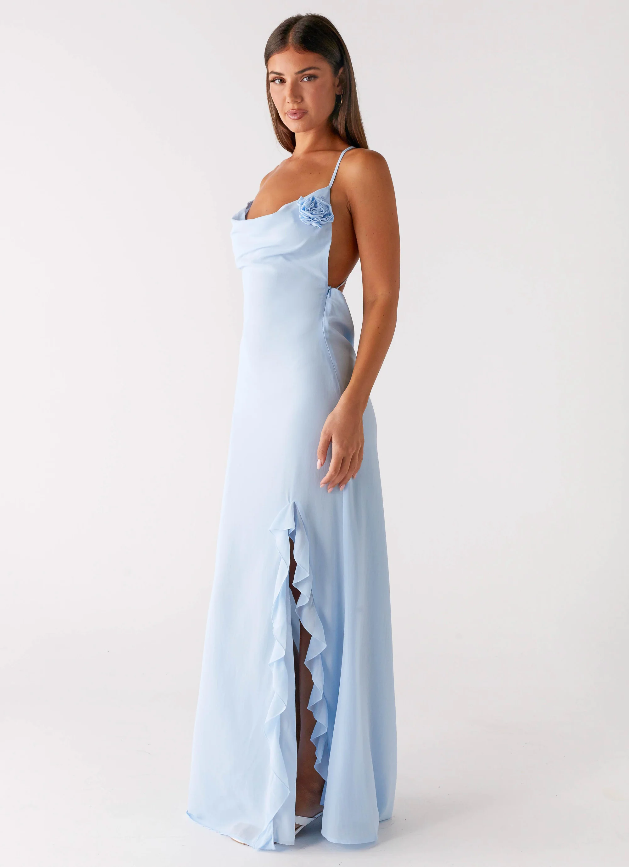 First Class Maxi Dress - Blue - Image 2