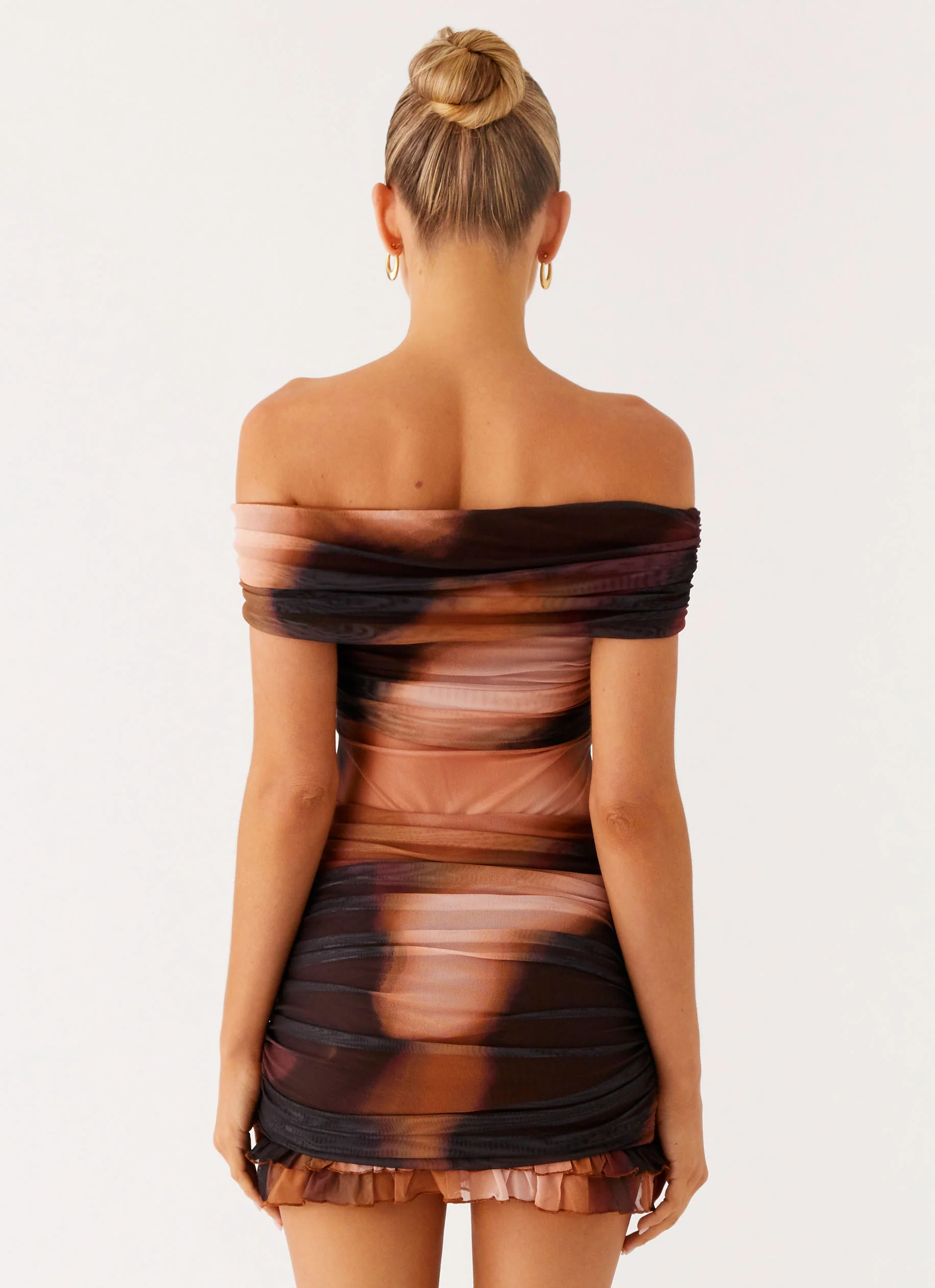 Frances Mini Dress - Black Gradient - Image 3