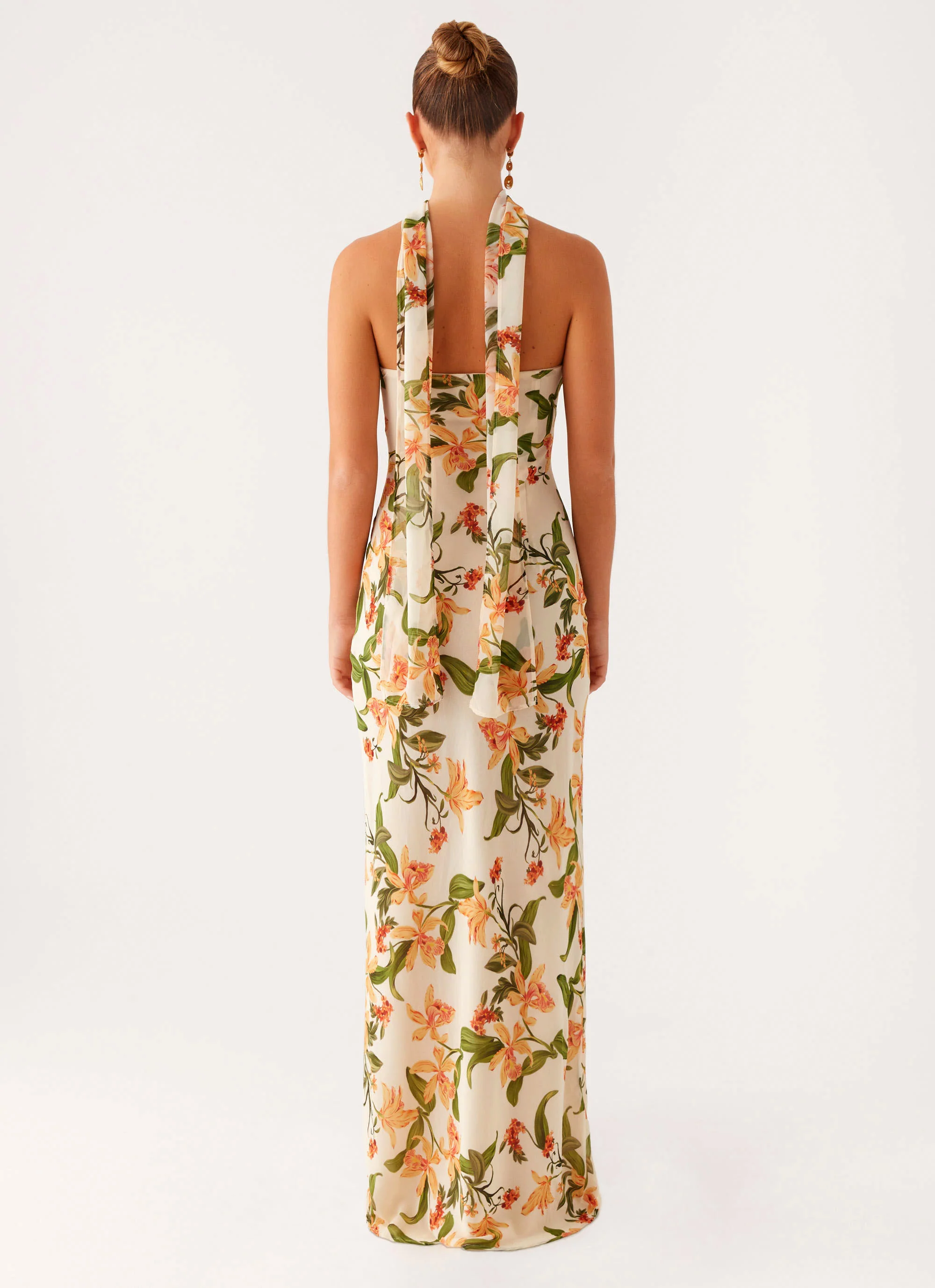 Gali Strapless Maxi Dress - Floral Print - Image 2