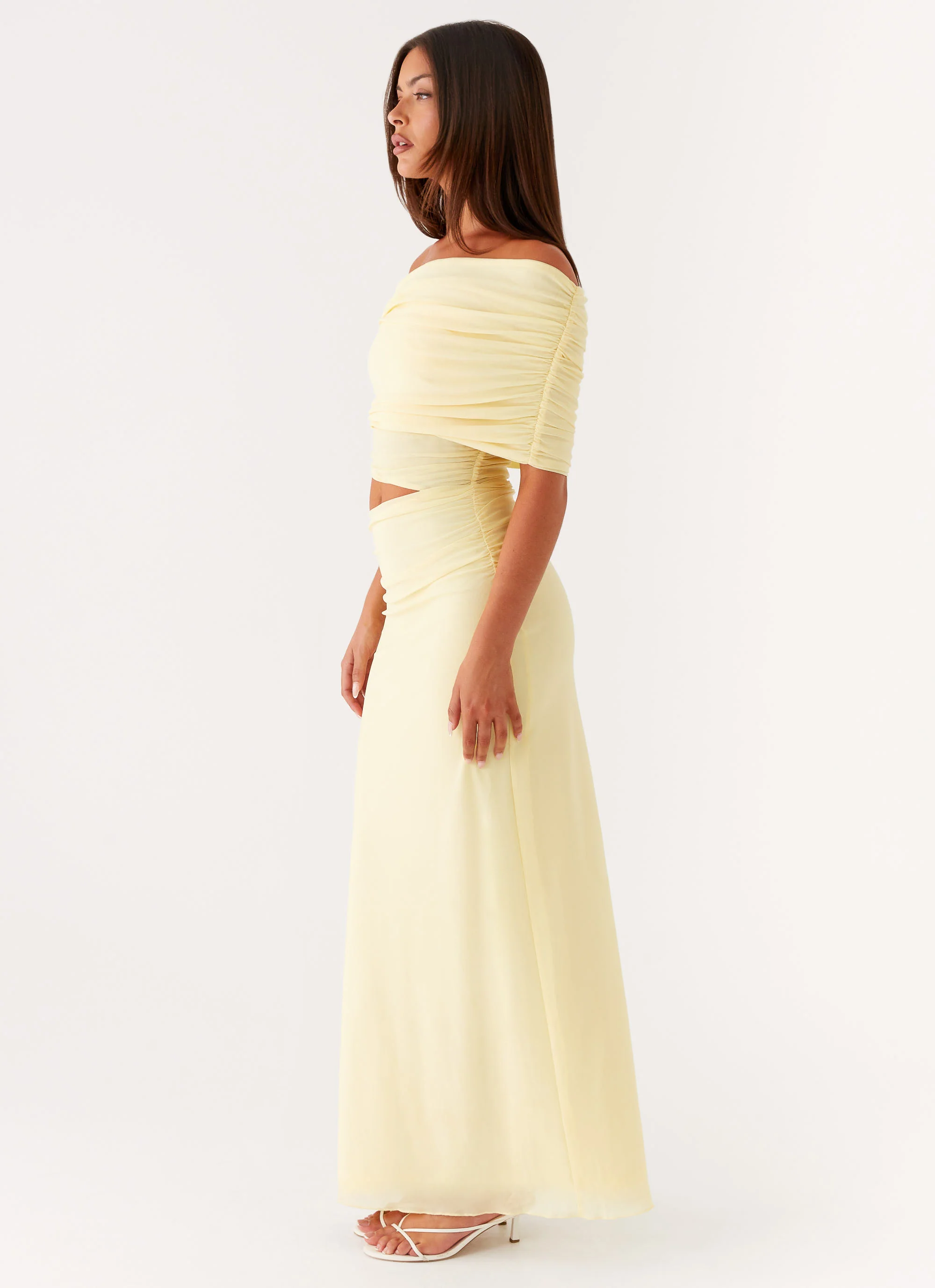 Gillian Maxi Dress - Yellow - Image 3