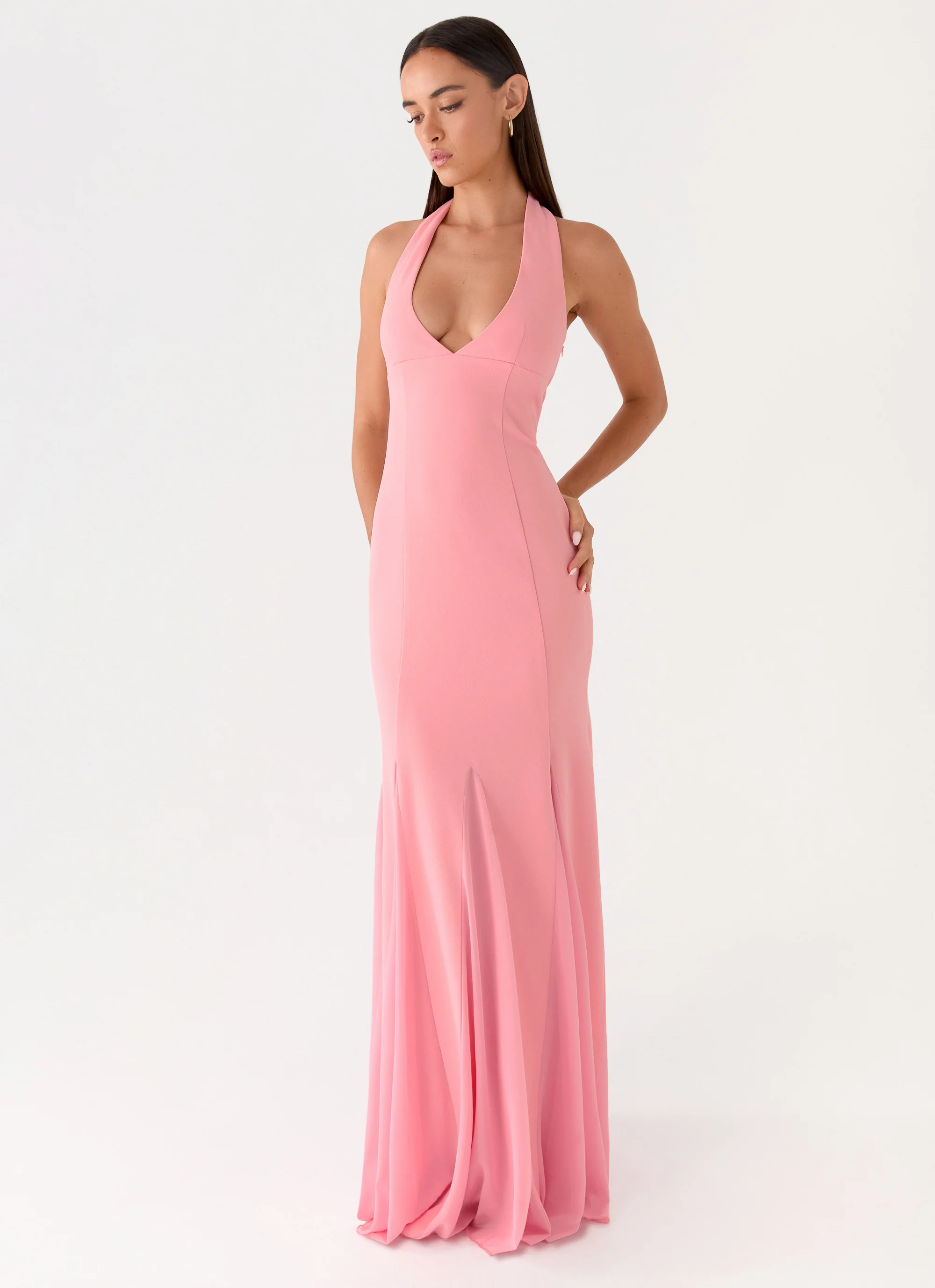 Girl Talk Maxi Dress - Pink - Image 5