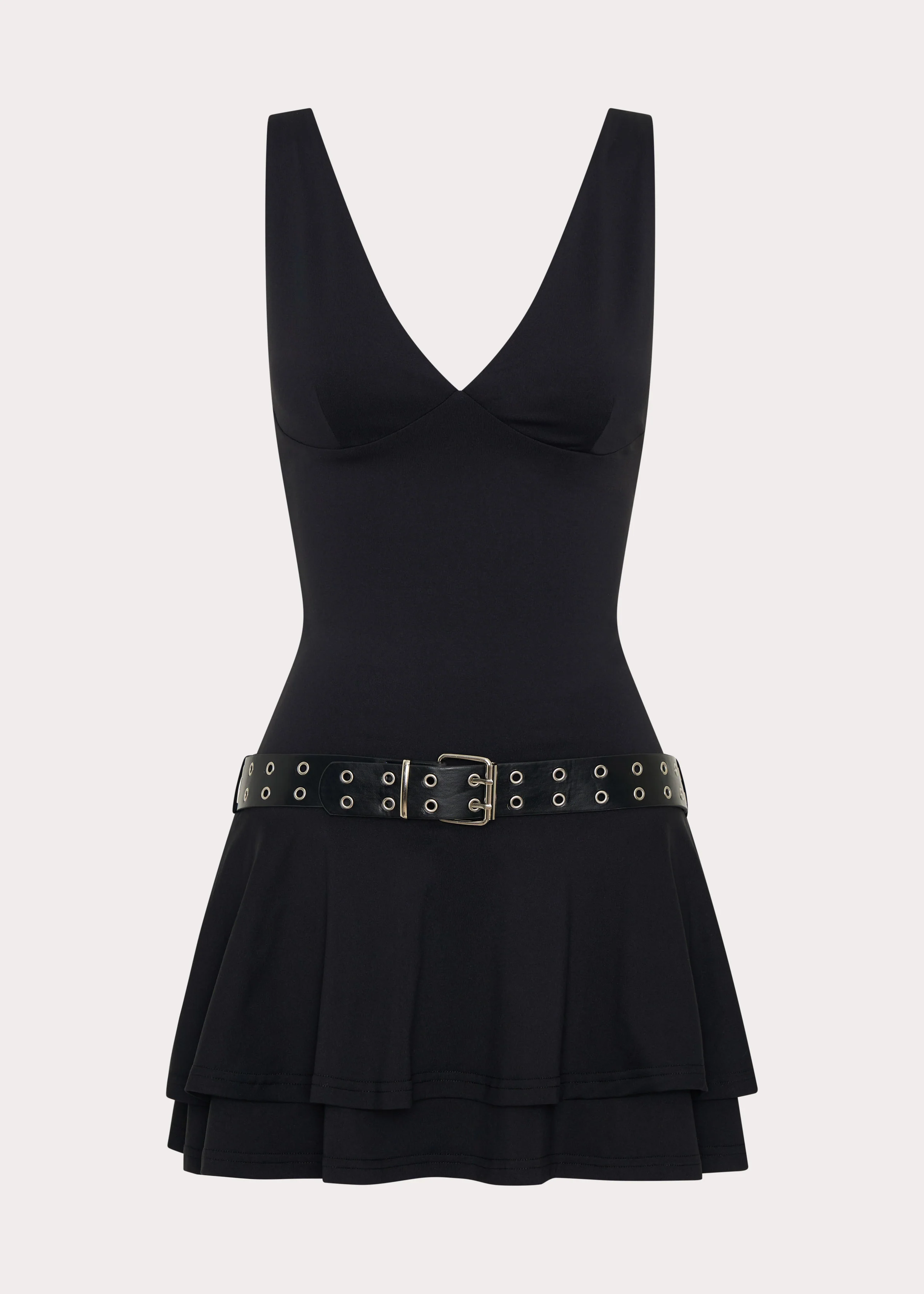 Gold Coast Mini Dress - Black - Image 9