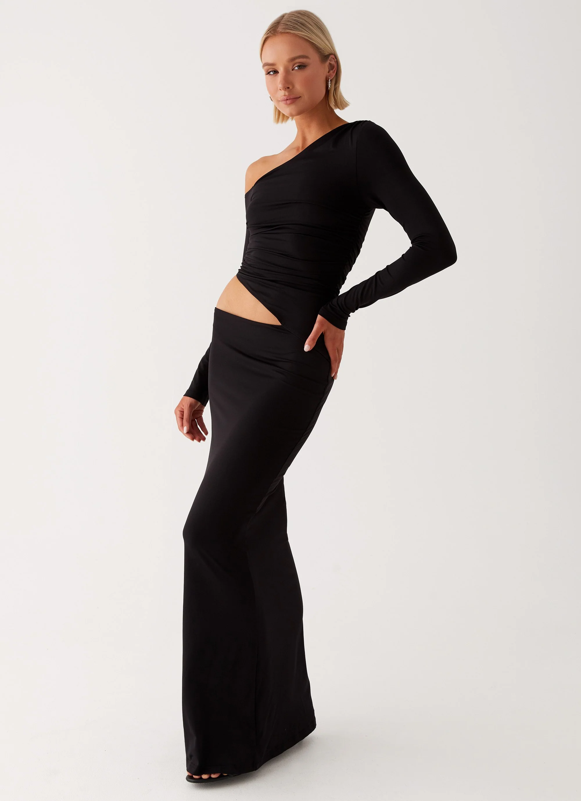 Good Vibrations Maxi Dress - Black - Image 6