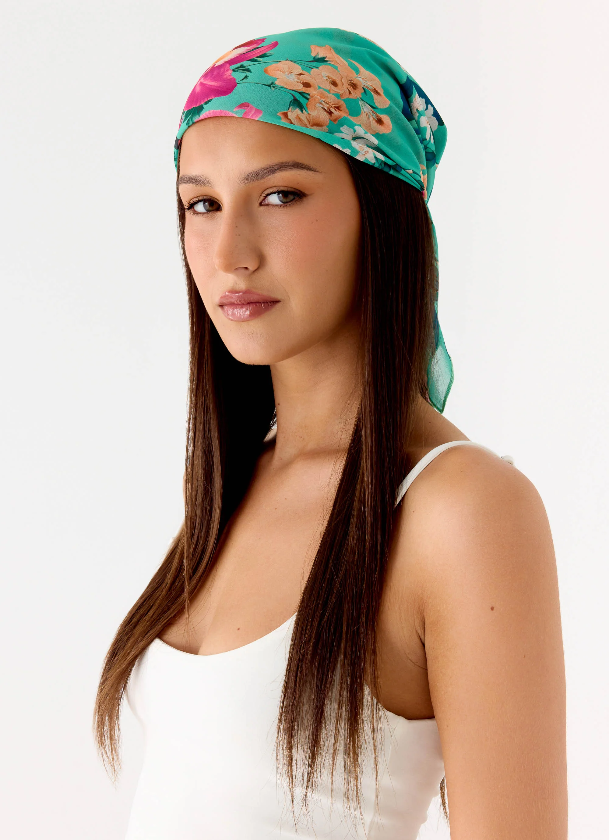 Graciela Head Scarf - Jungle Bloom - Image 3