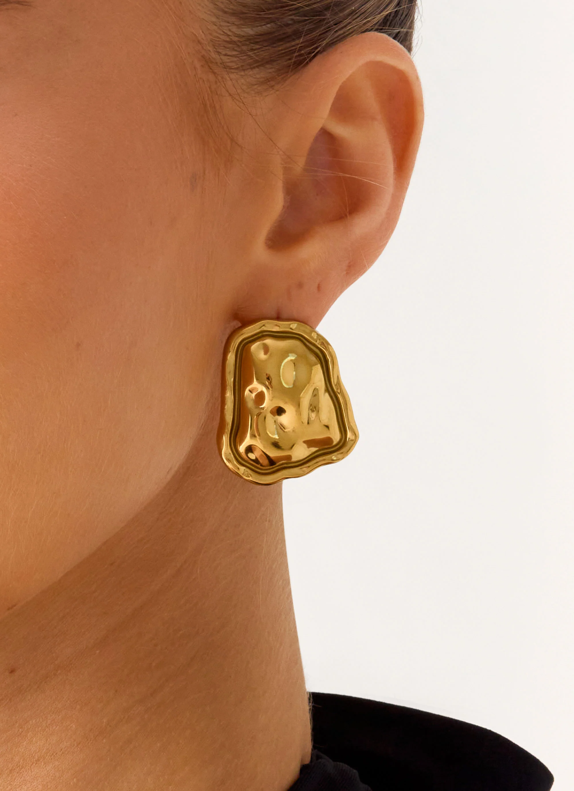 Gravity Earrings - Gold - Image 3