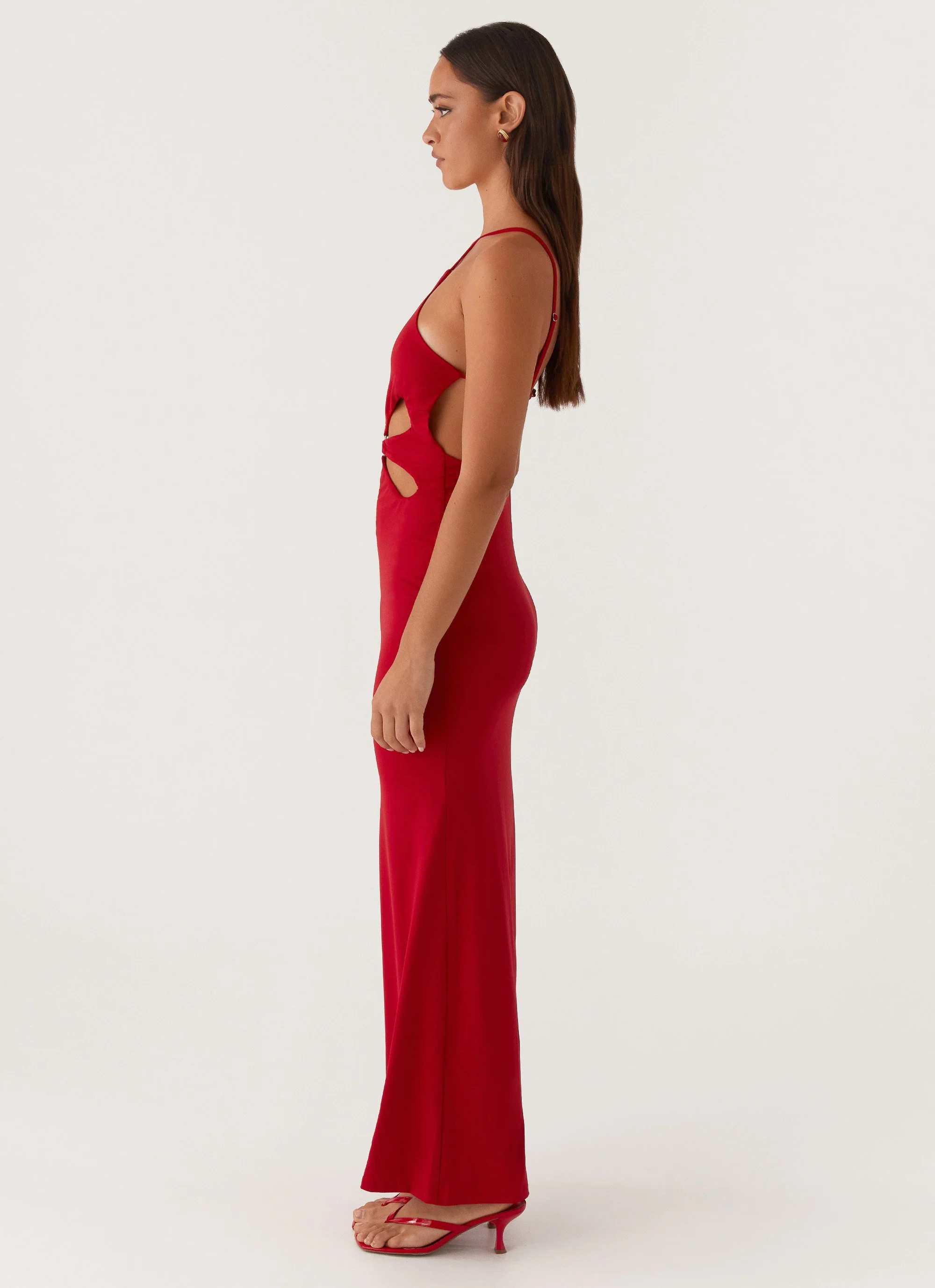 Grow Together Maxi Dress - Red - Image 4