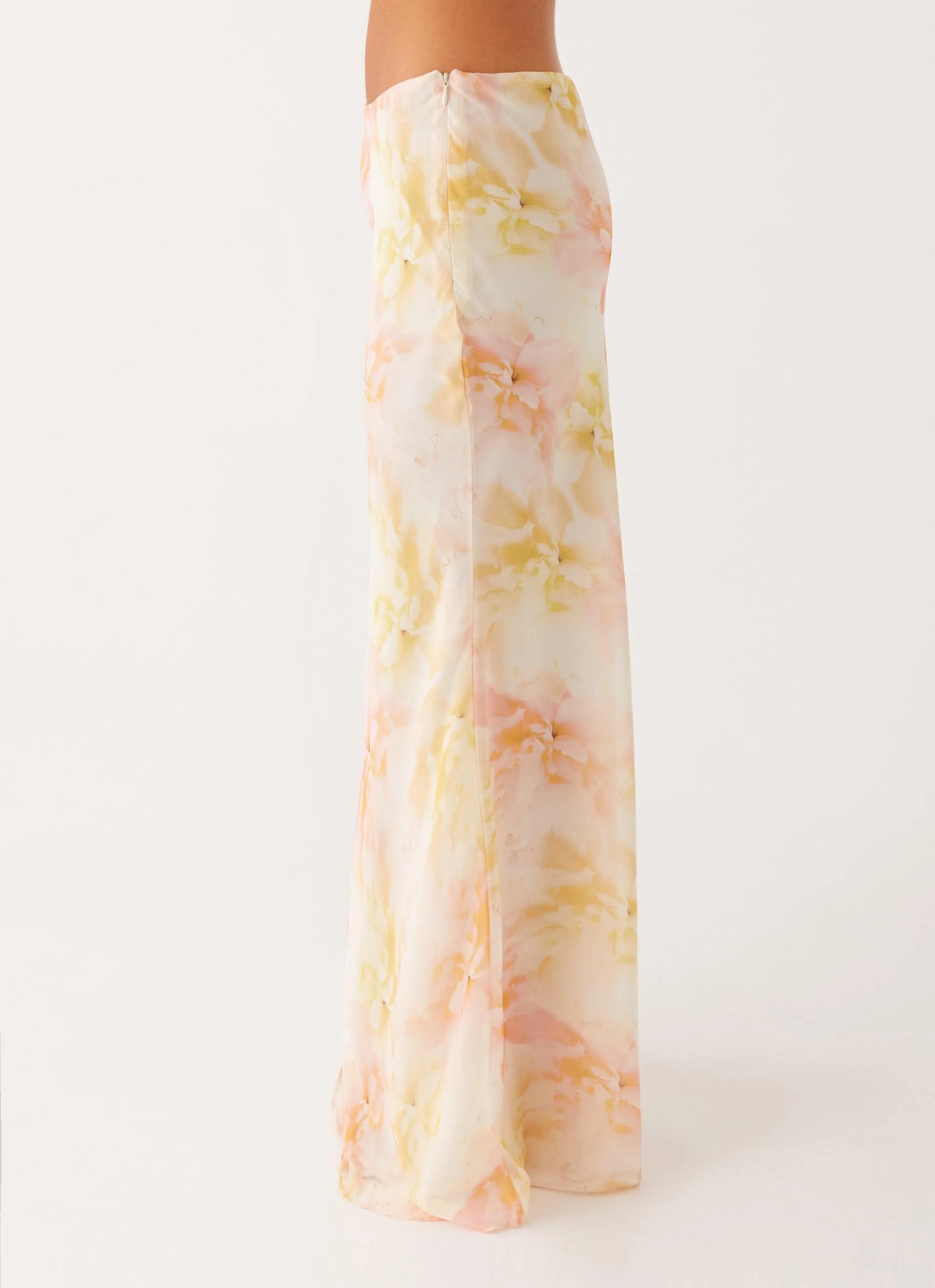 Harlow Chiffon Maxi Skirt - Floral Print - Image 5