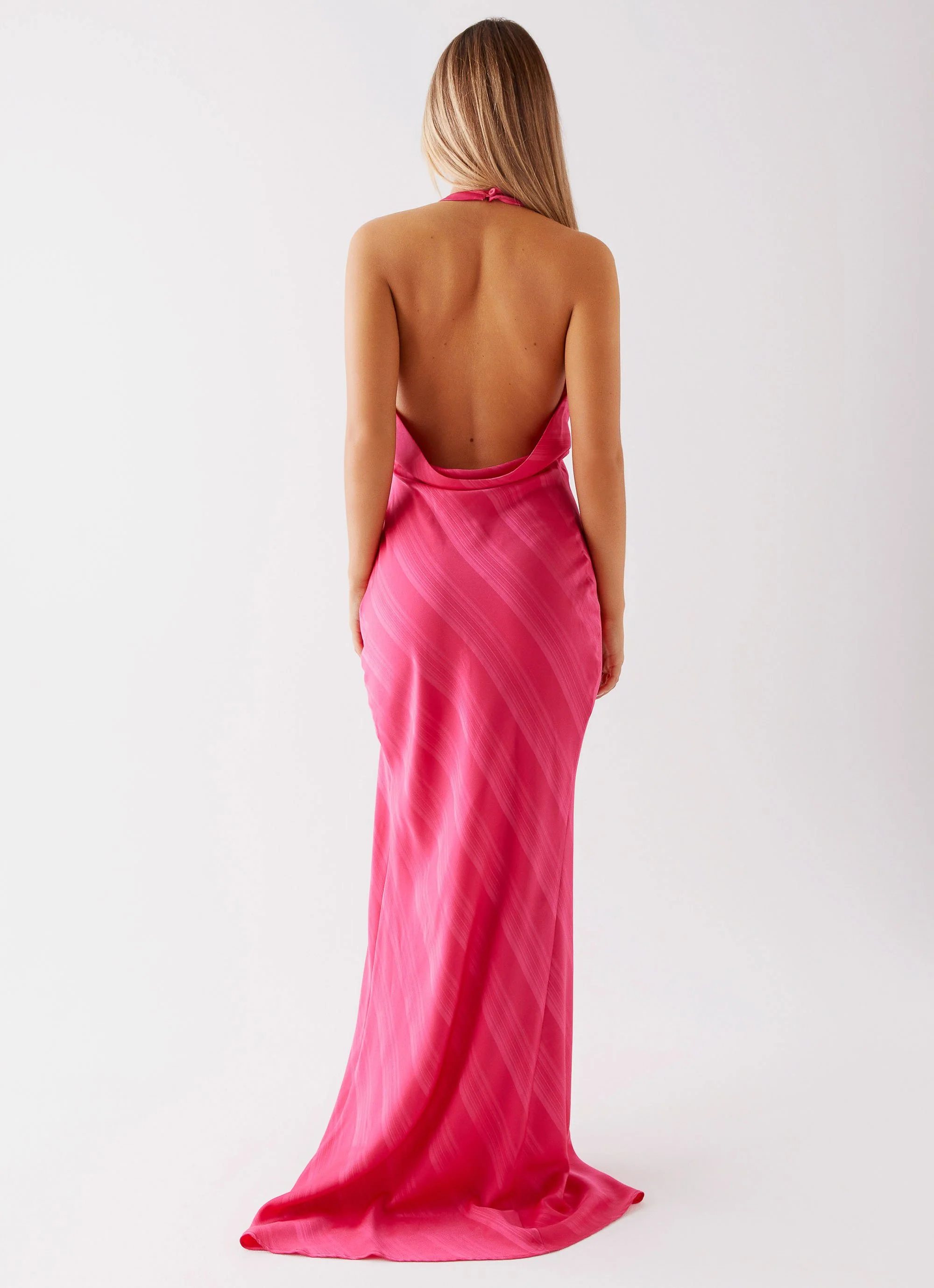 Heartbeat Maxi Dress - Pink - Image 4
