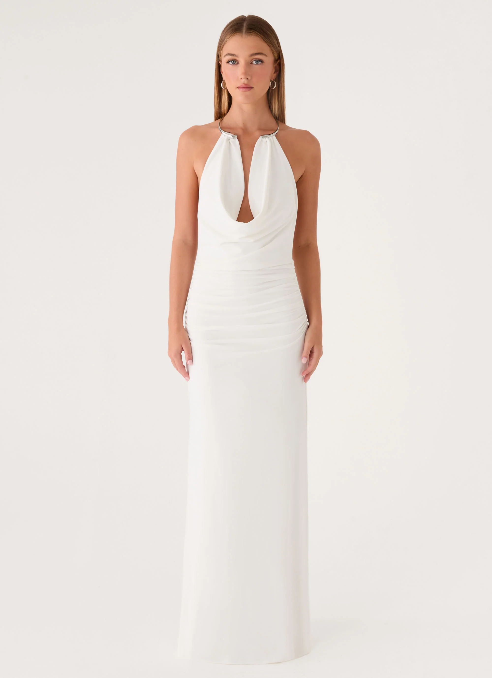 Hena Maxi Dress - White - Image 6