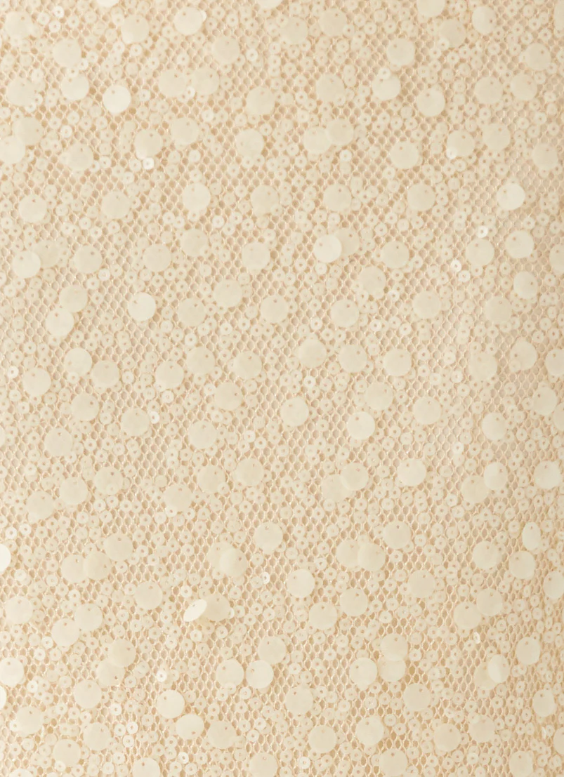 Honestly Sequin Maxi Skirt - Yellow - Image 8