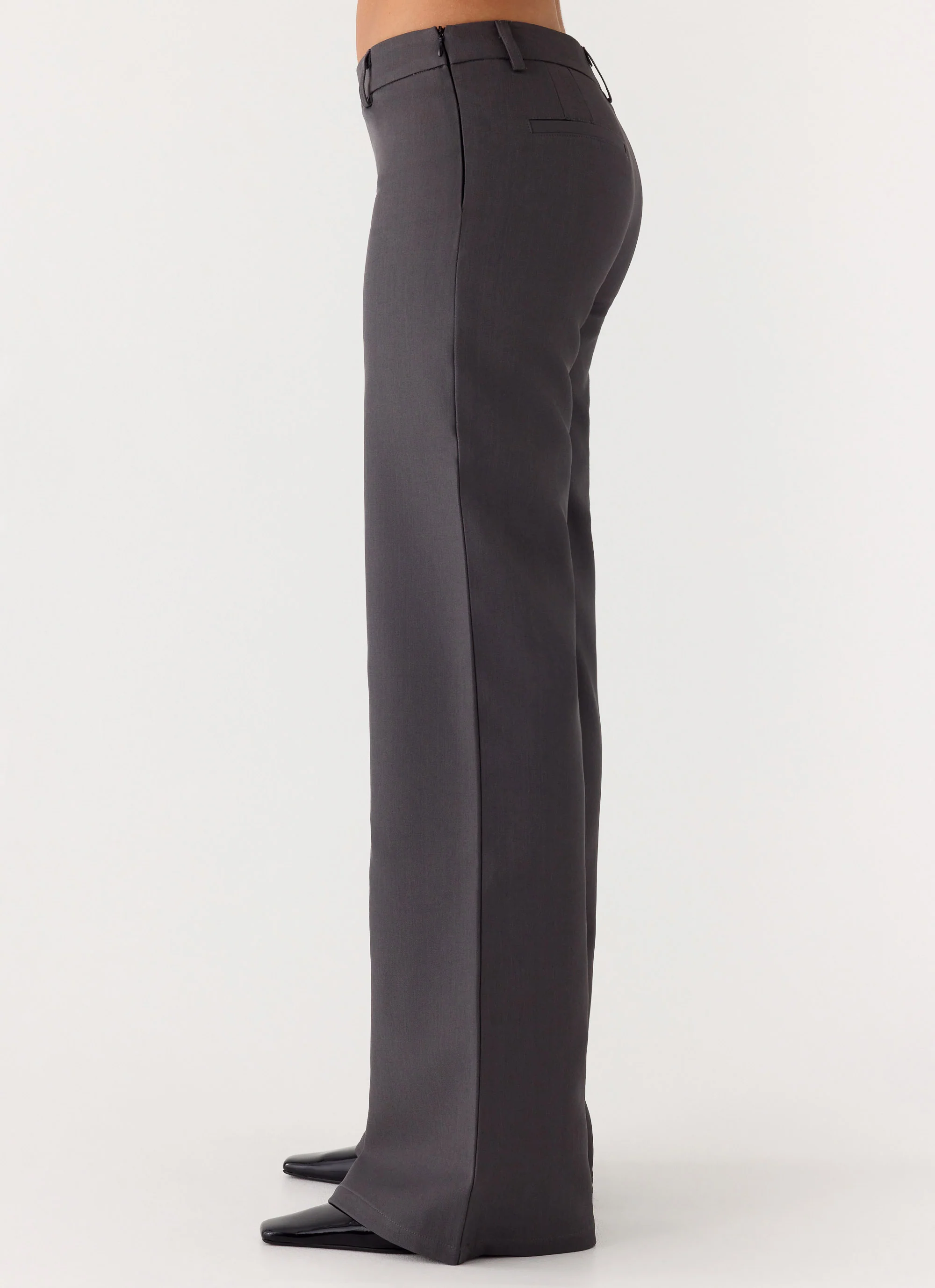 Hot as Ice Low Rise Pants - Grey - Image 3