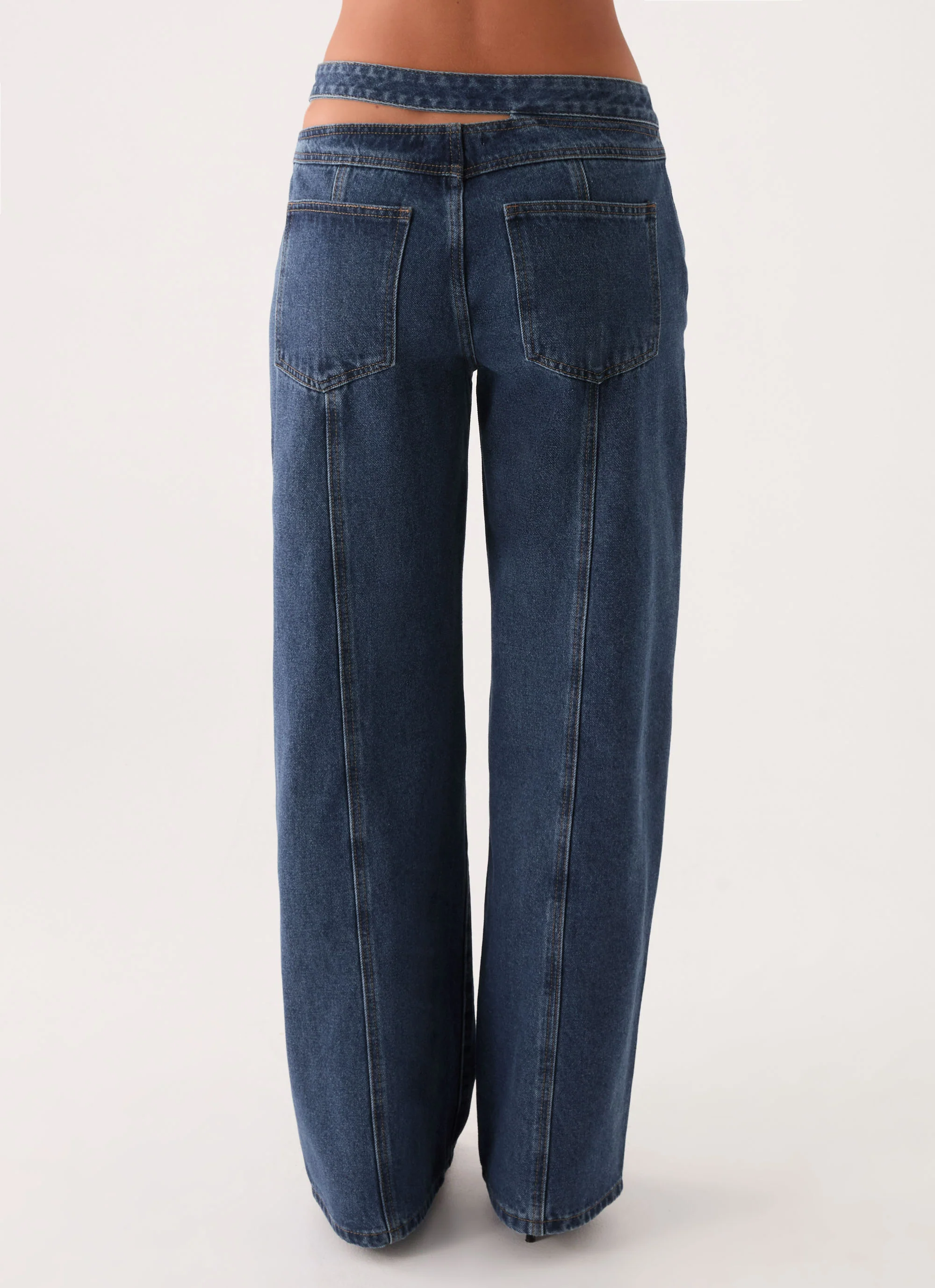 Hugh Denim Jeans - Dark Indigo - Image 2