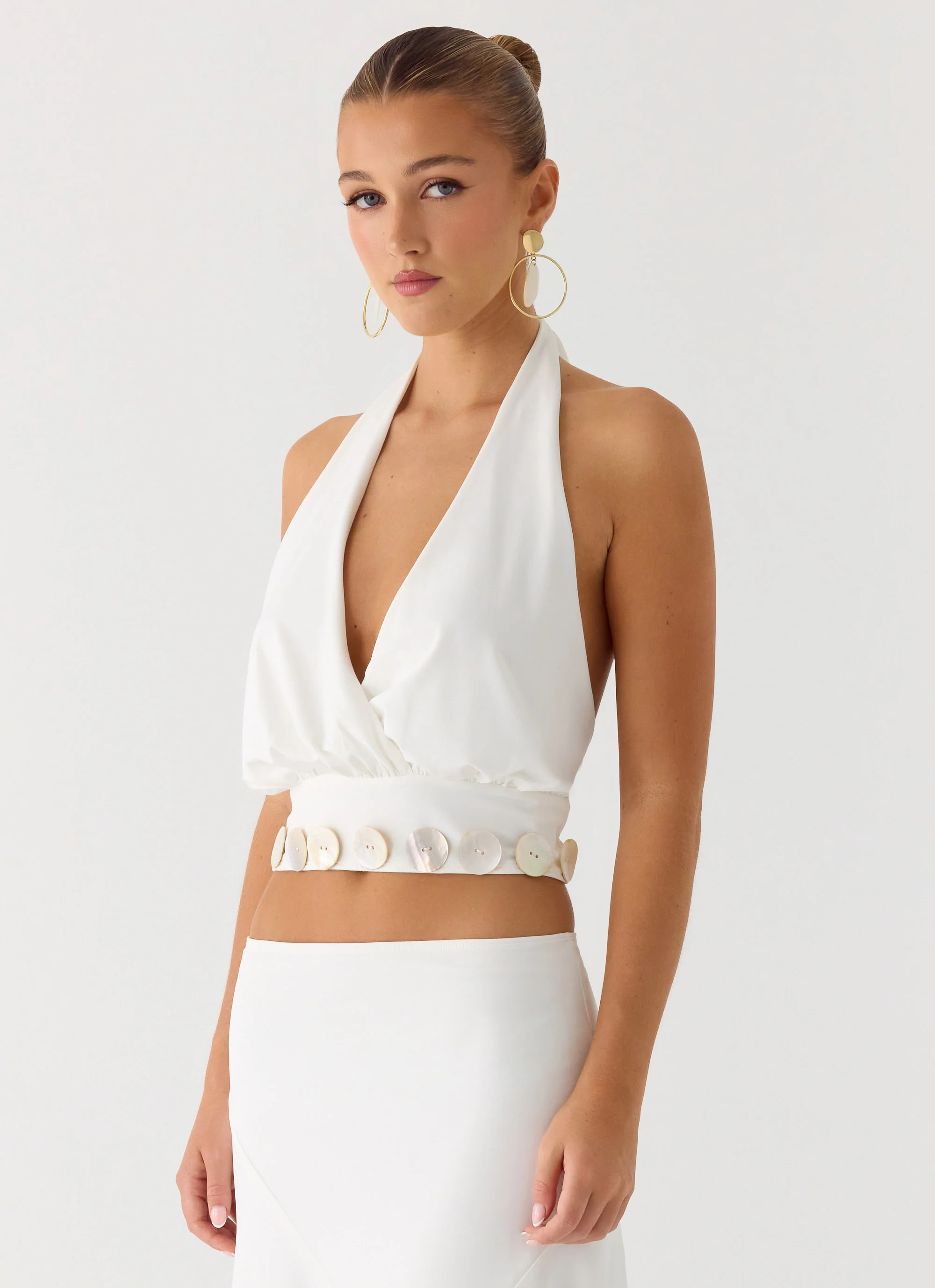 Ignite It Button Top - White - Image 3