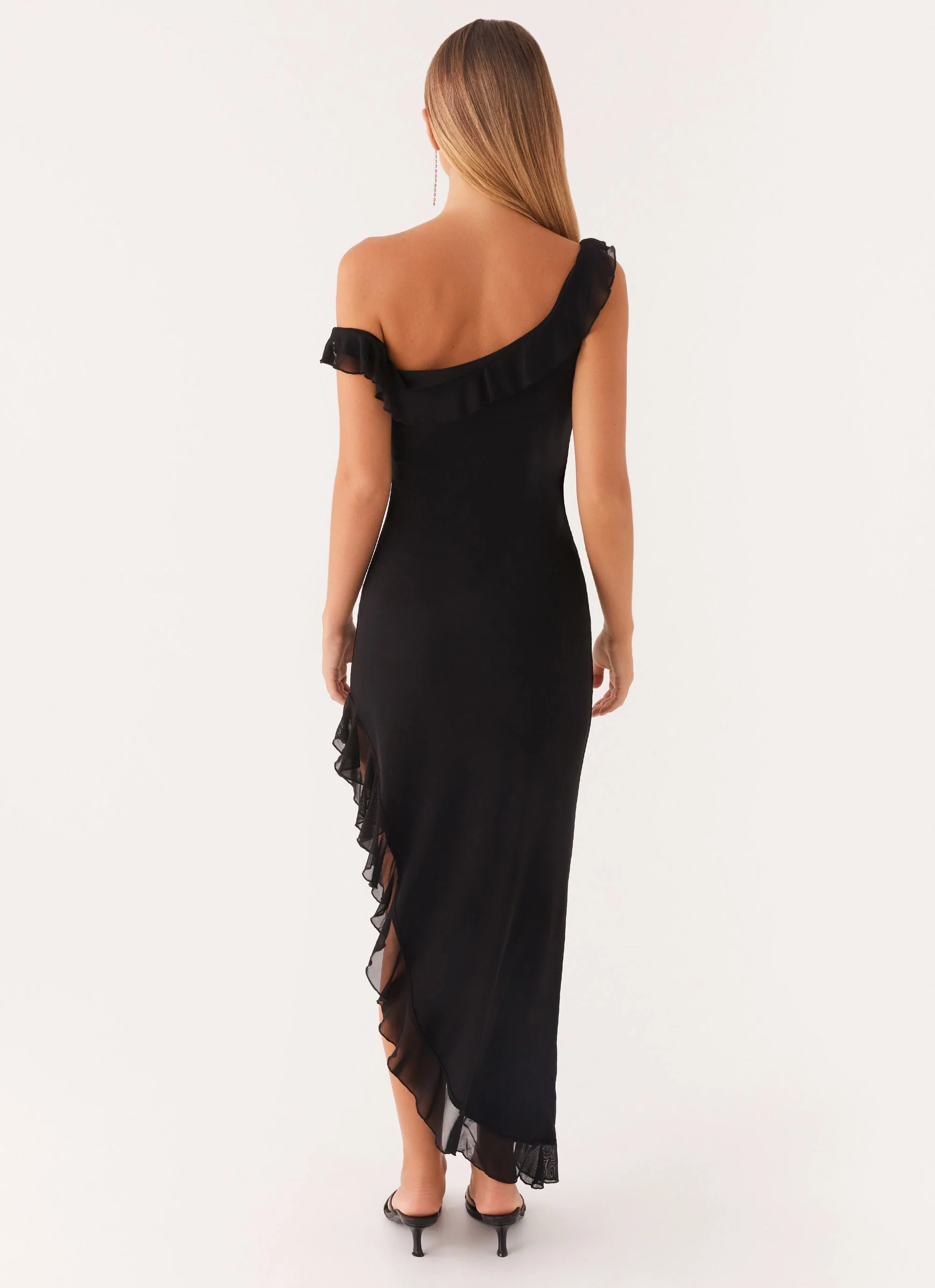 Impossible Cut Out Midi Dress - Black - Image 4