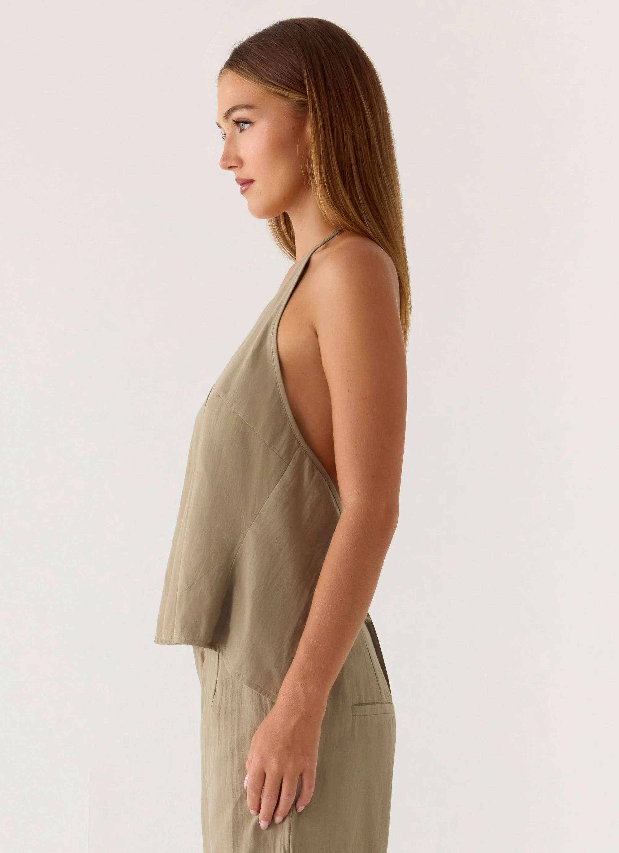 Ingrid Top - Sand Brown - Image 2