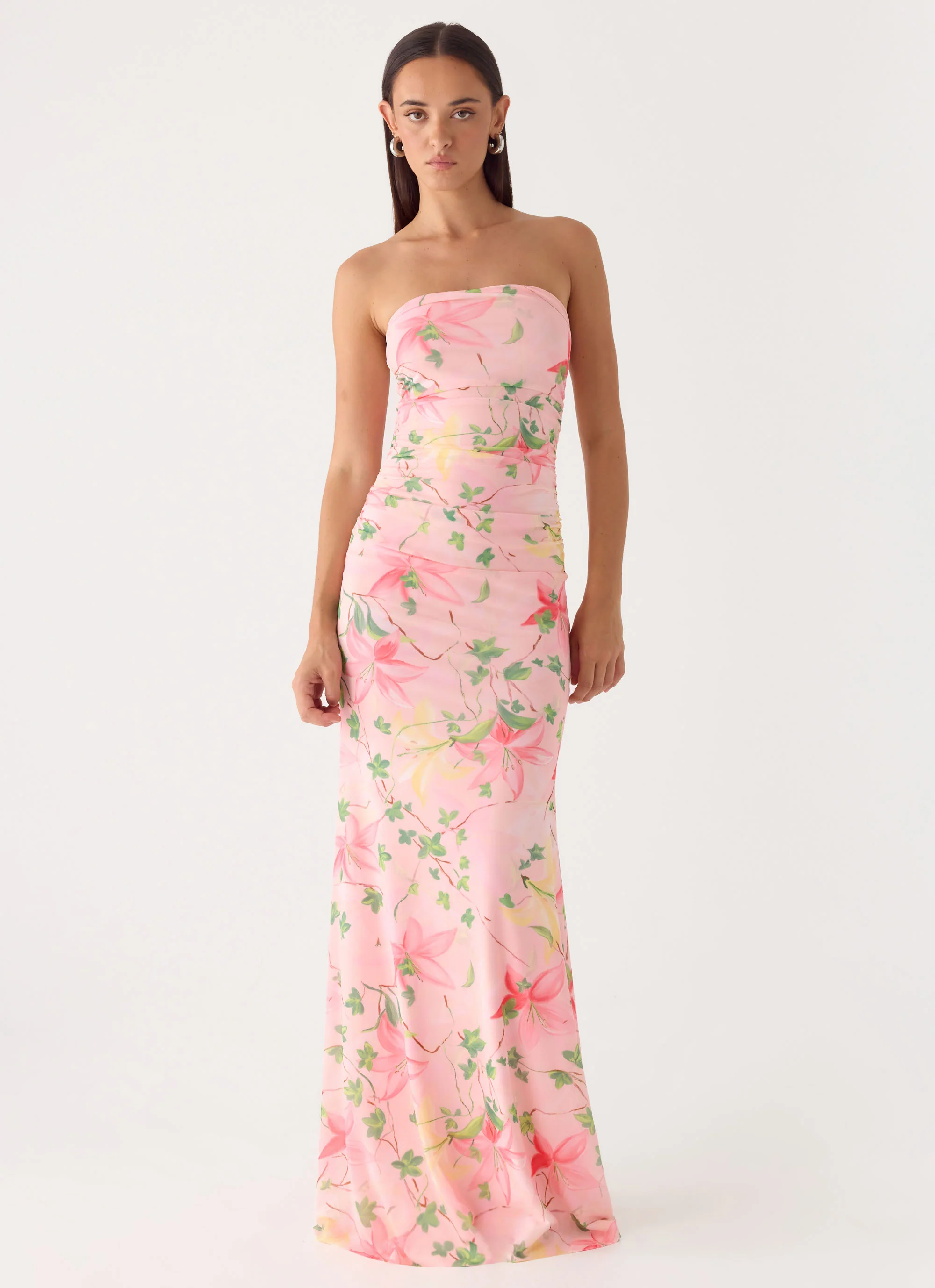 Iroha Strapless Maxi Dress - Blooming Spring - Image 5