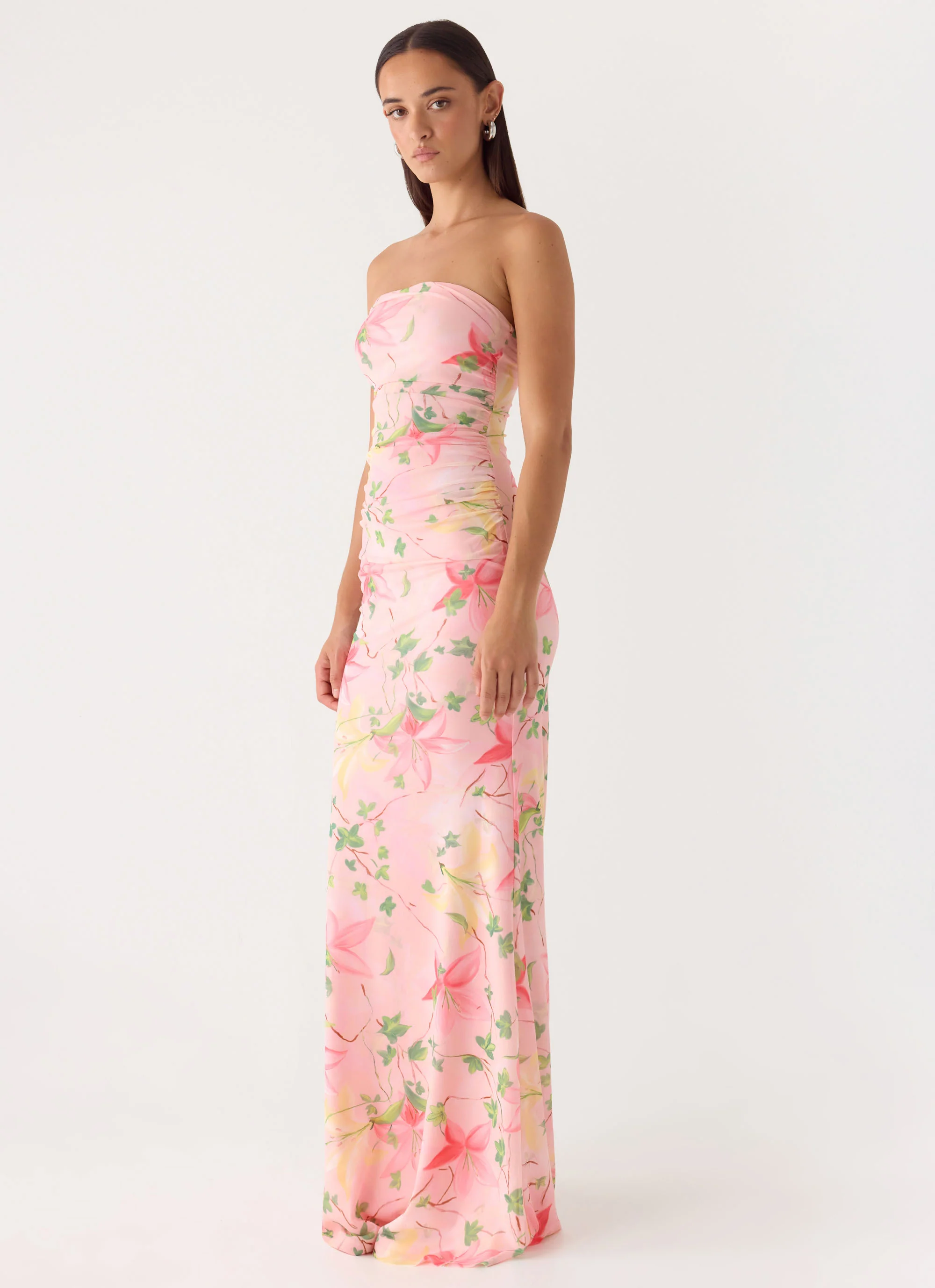 Iroha Strapless Maxi Dress - Blooming Spring - Image 7