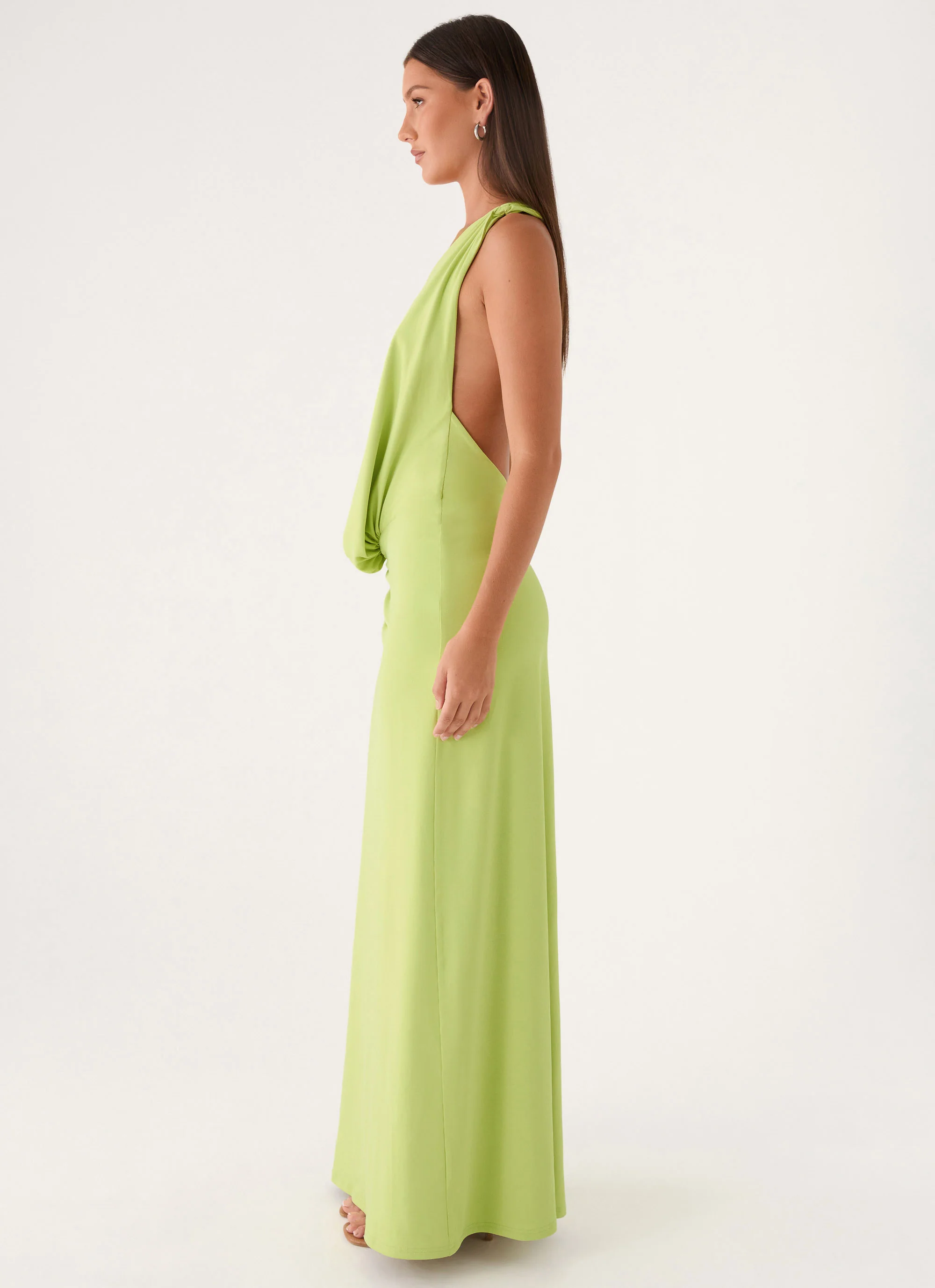 Isamaya Maxi Dress - Lime - Image 2