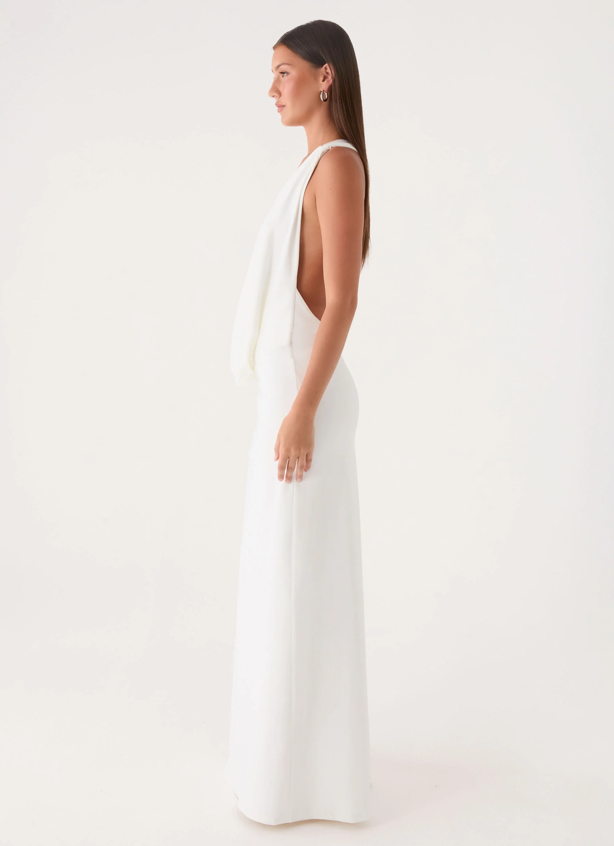 Isamaya Maxi Dress - White - Image 3